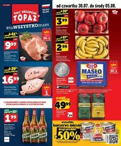 Gazetka promocyjna Topaz  ważna od 30.07.2026