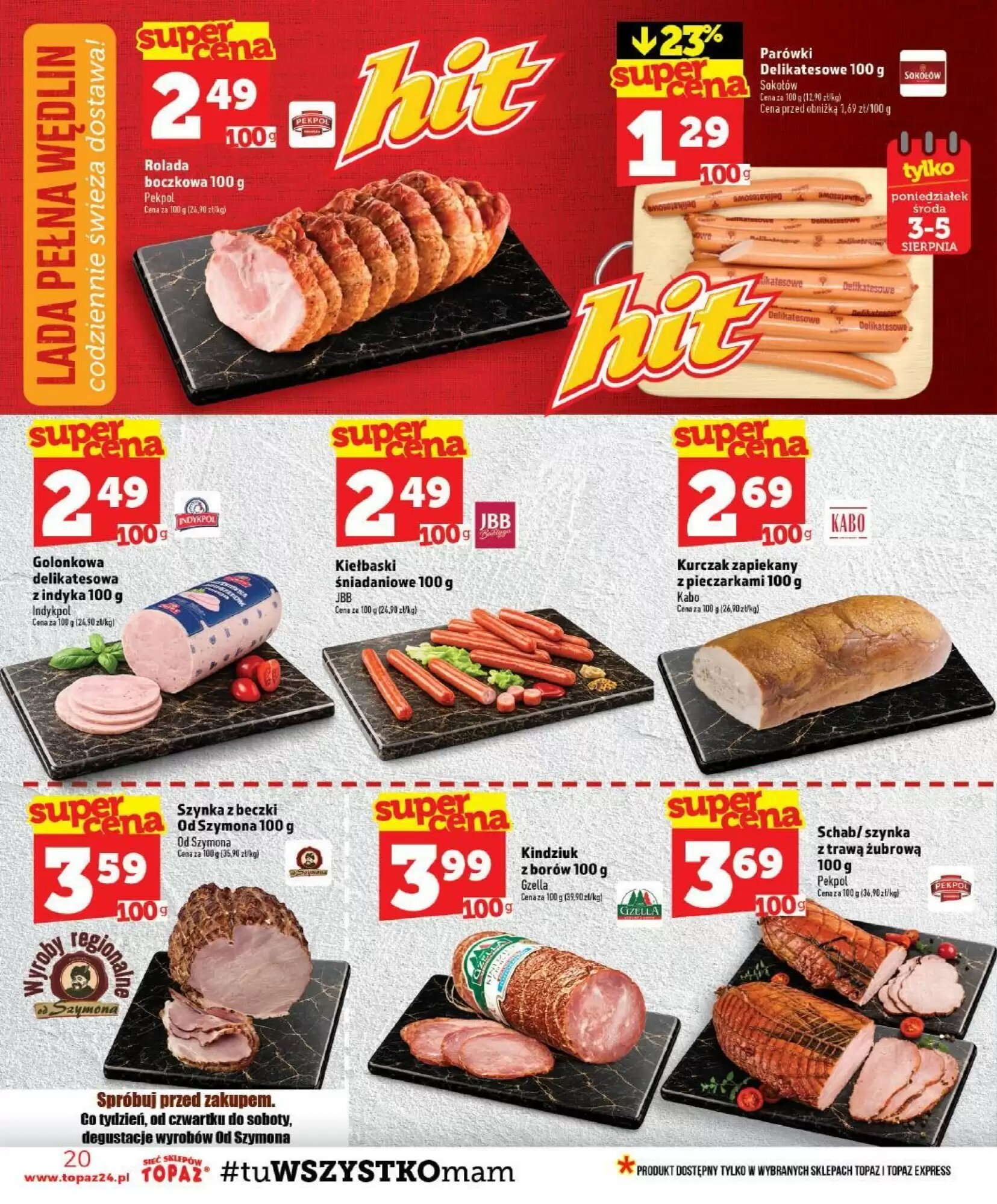 Gazetka promocyjna Topaz  ważna od 30.07.2026 - Strona 20.