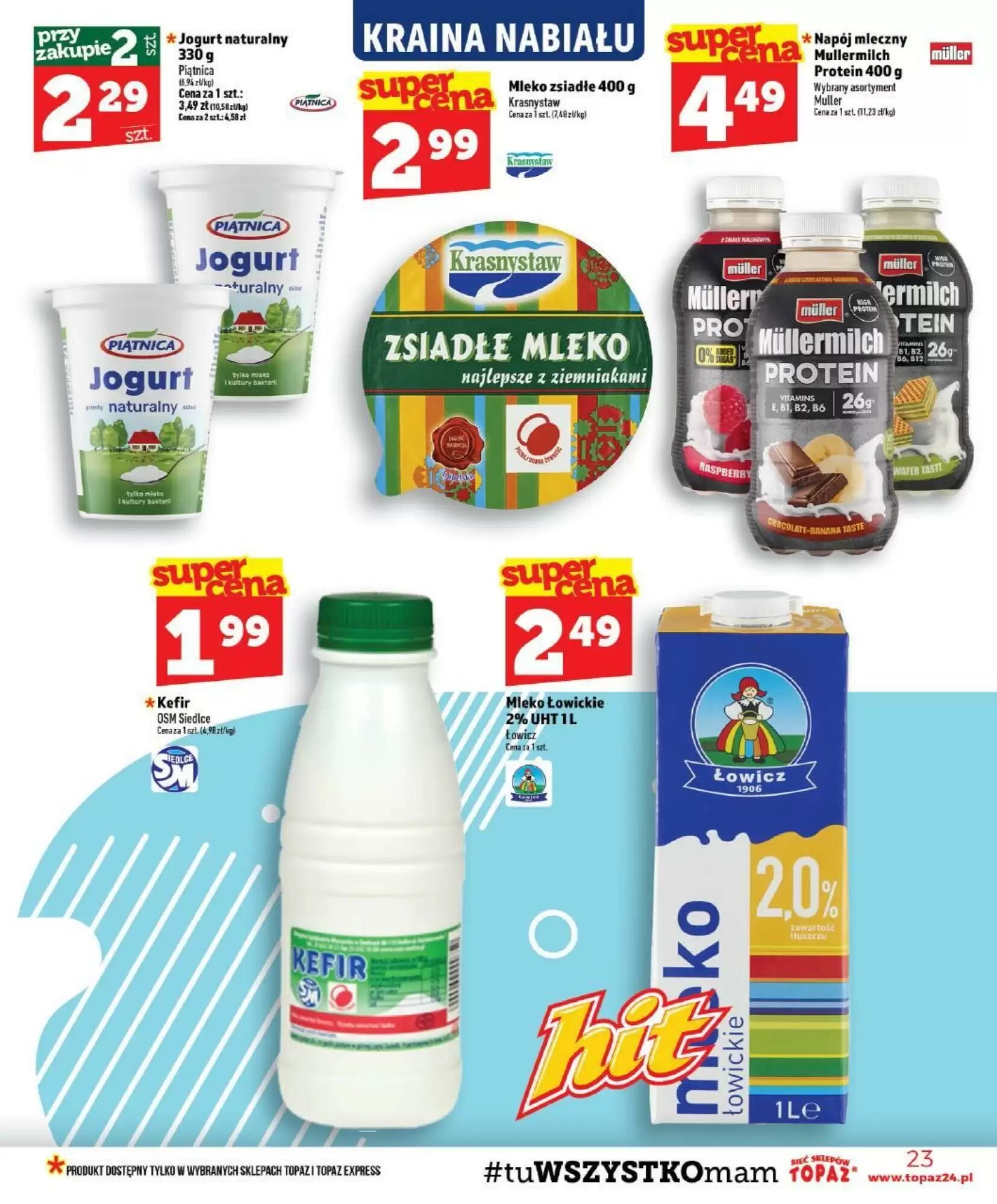Gazetka promocyjna Topaz  ważna od 30.07.2026 - Strona 23.