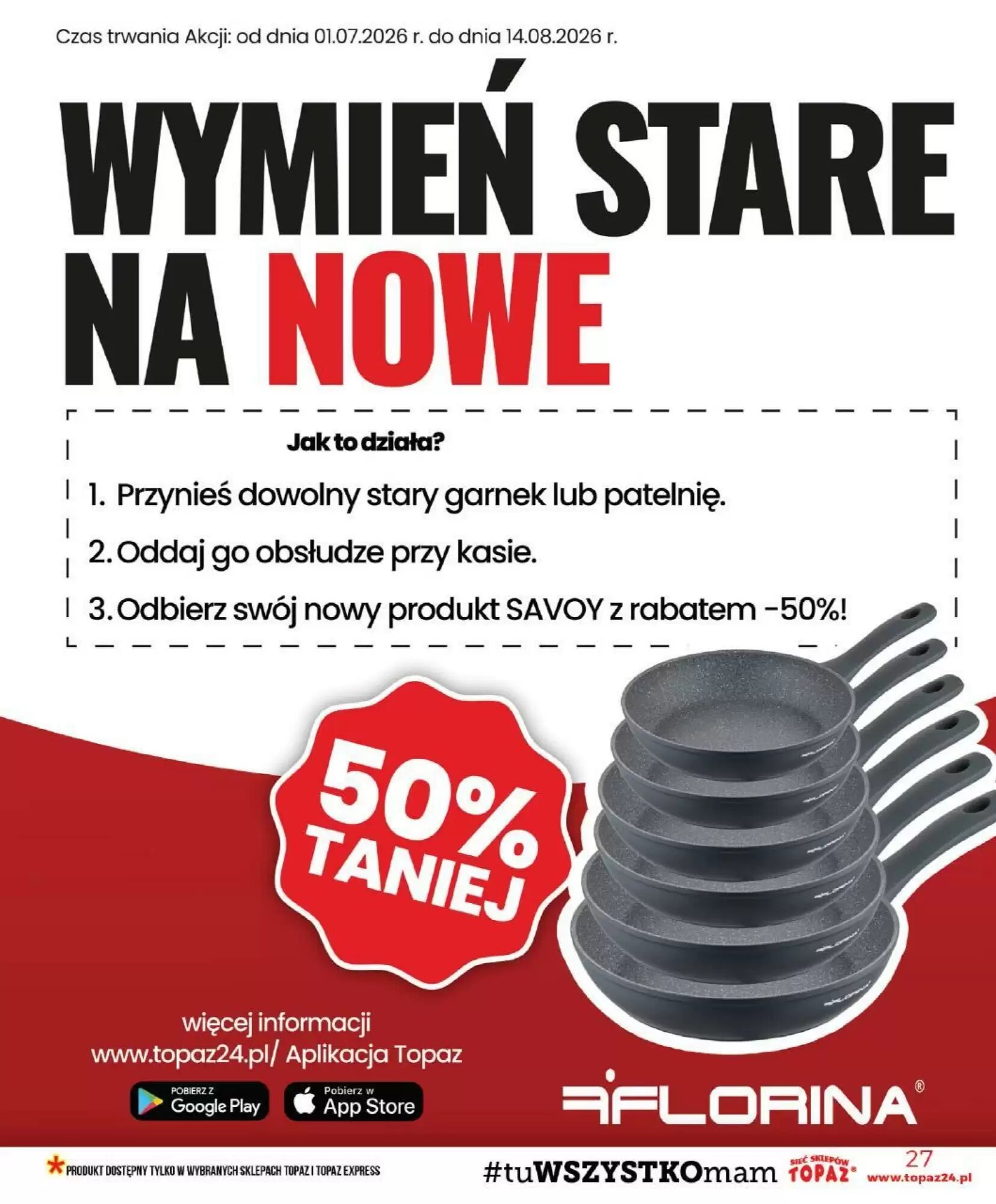 Gazetka promocyjna Topaz  ważna od 30.07.2026 - Strona 27.