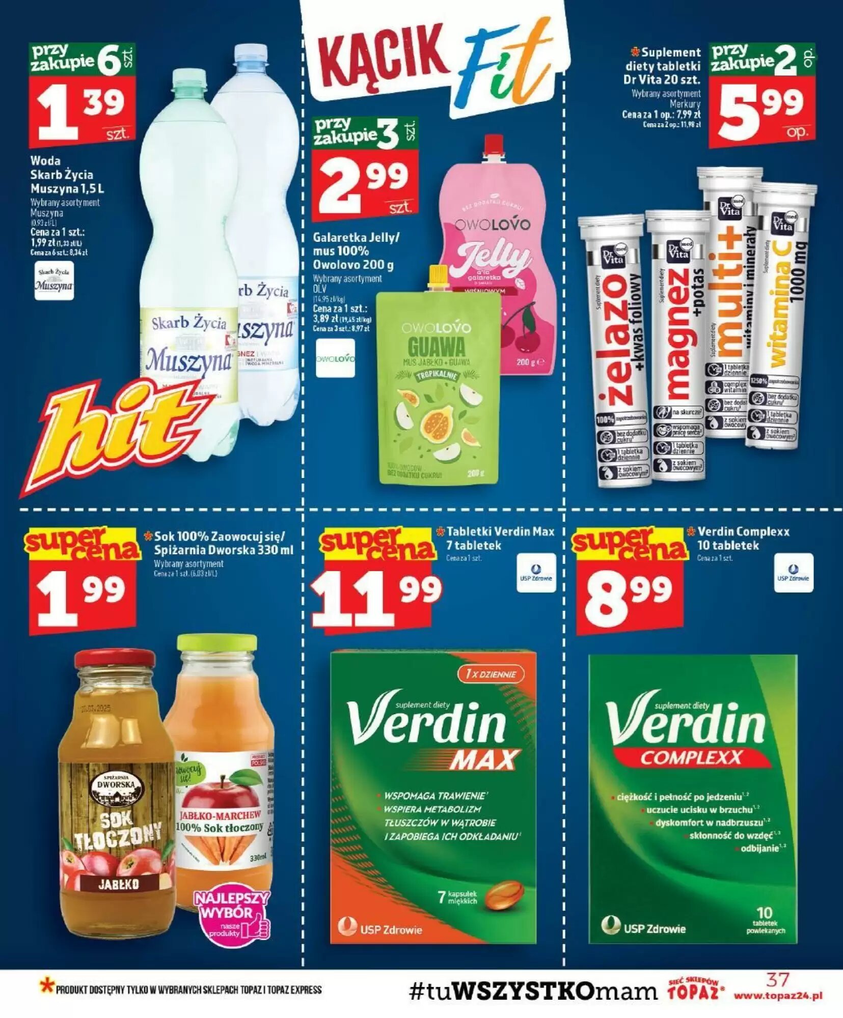 Gazetka promocyjna Topaz  ważna od 30.07.2026 - Strona 37.