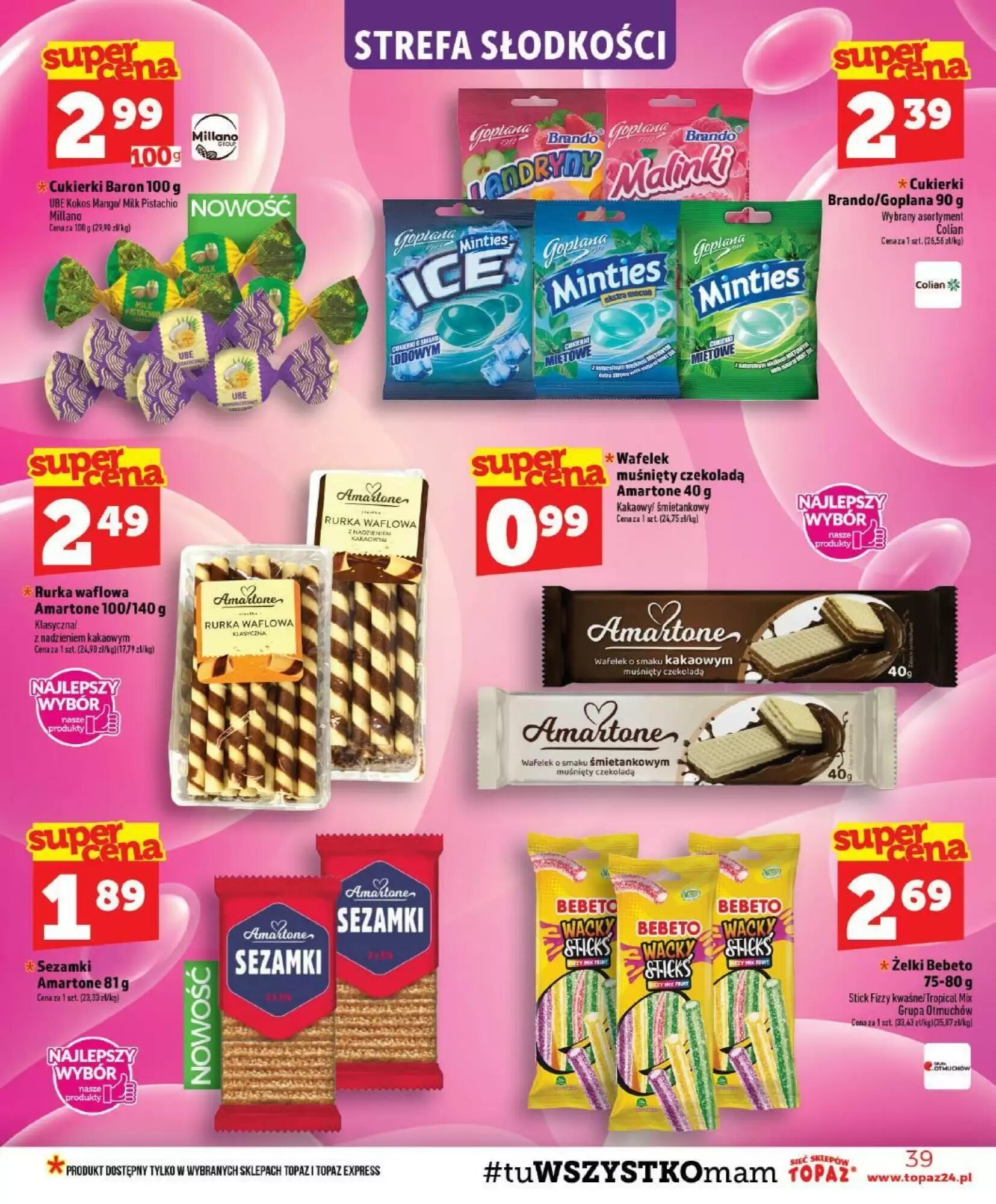 Gazetka promocyjna Topaz  ważna od 30.07.2026 - Strona 39.