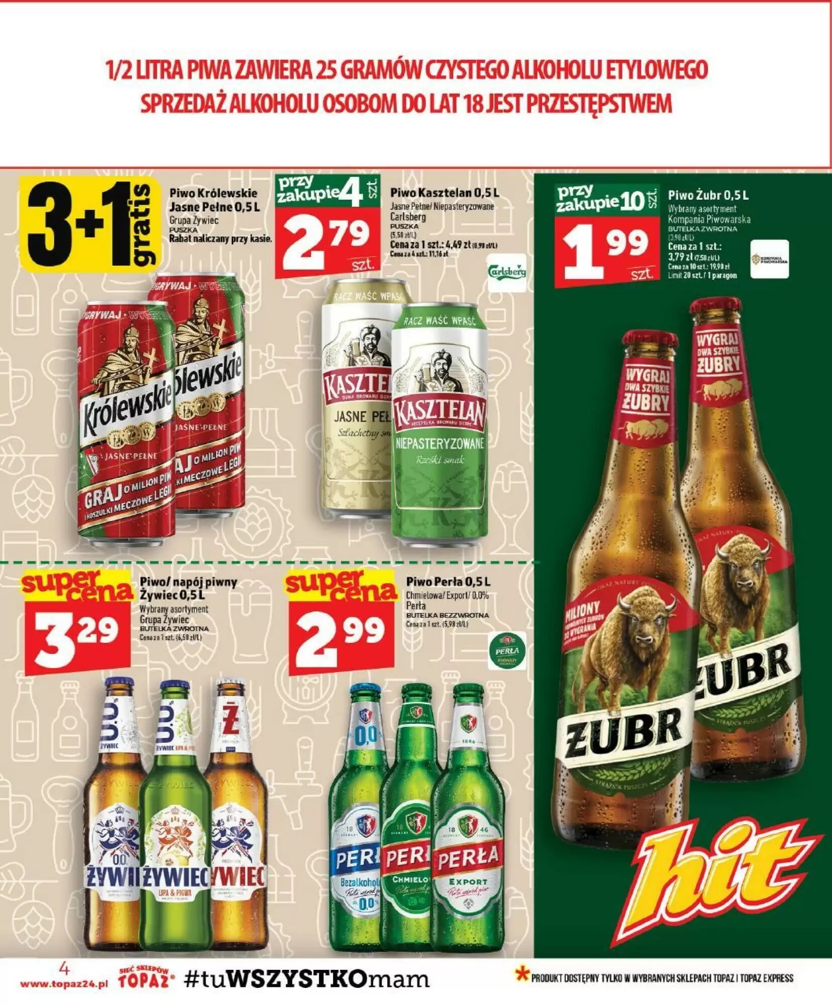 Gazetka promocyjna Topaz  ważna od 30.07.2026 - Strona 4.