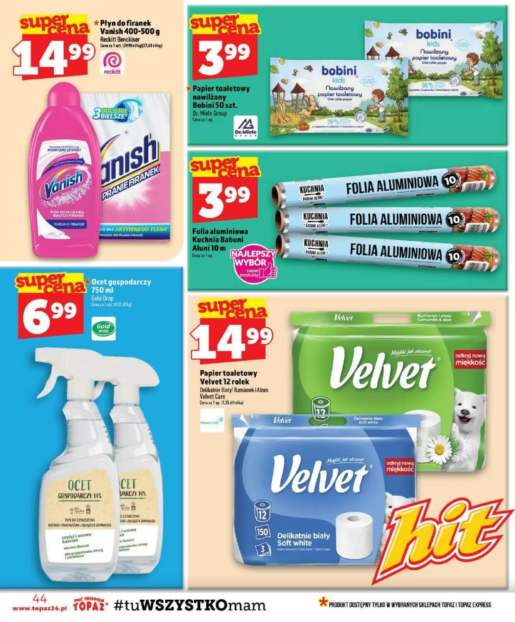 Gazetka promocyjna Topaz  ważna od 30.07.2026 - Strona 44.