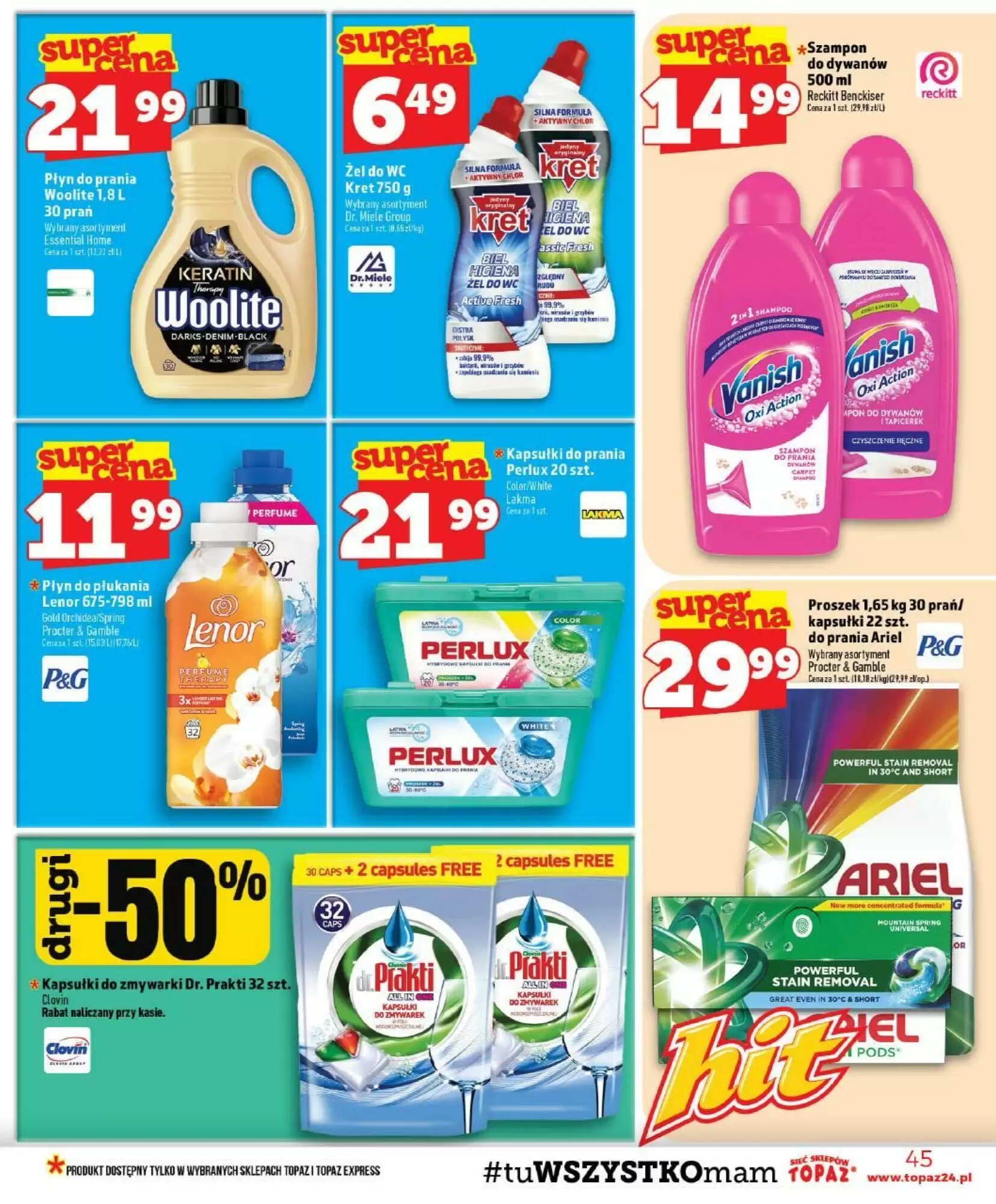 Gazetka promocyjna Topaz  ważna od 30.07.2026 - Strona 45.
