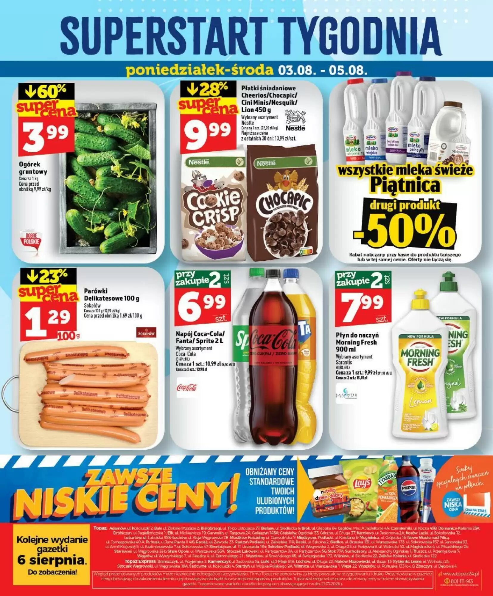 Gazetka promocyjna Topaz  ważna od 30.07.2026 - Strona 48.