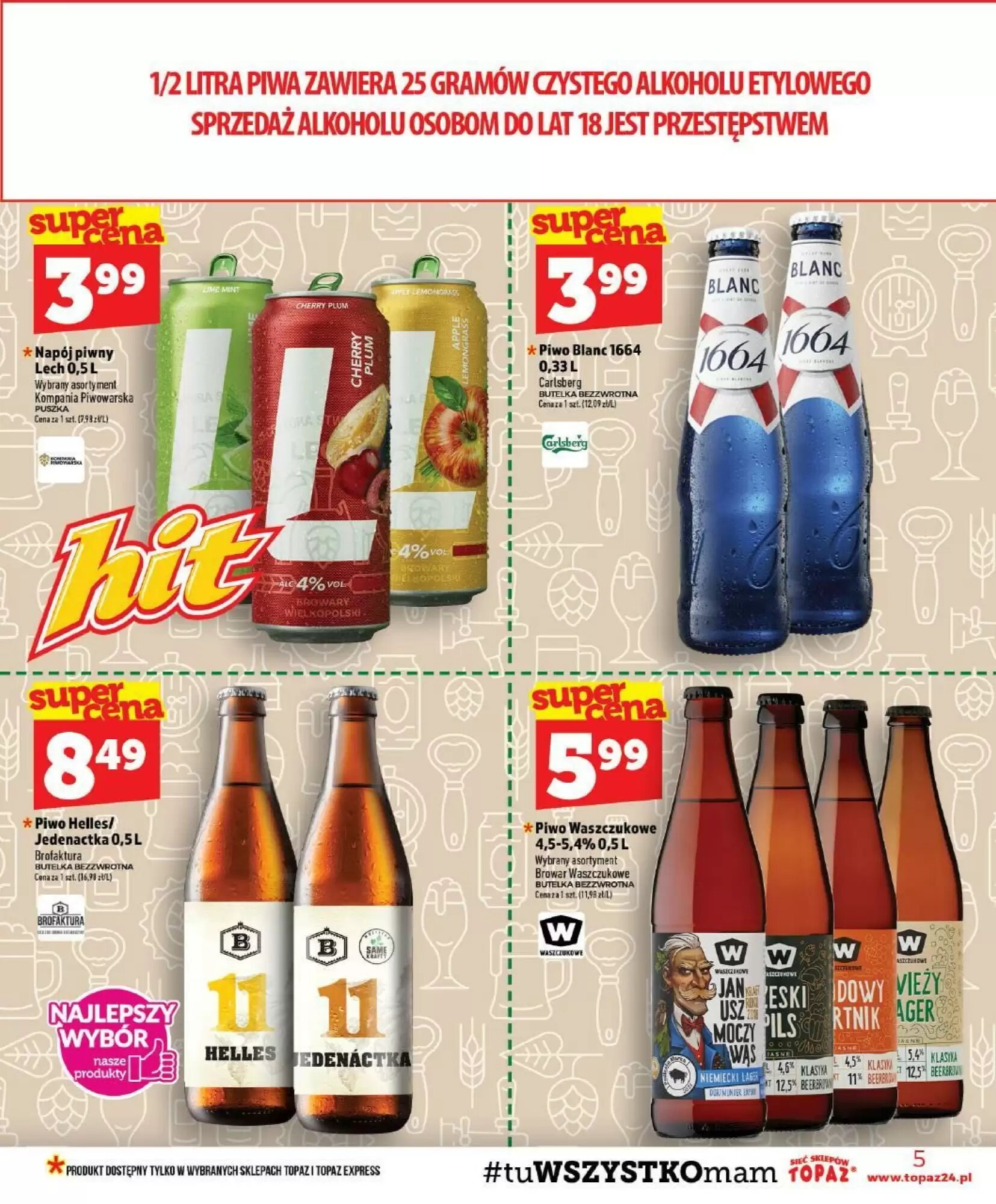 Gazetka promocyjna Topaz  ważna od 30.07.2026 - Strona 5.