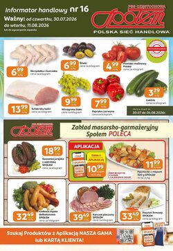 Gazetka promocyjna Społem ważna od 30.07.2026