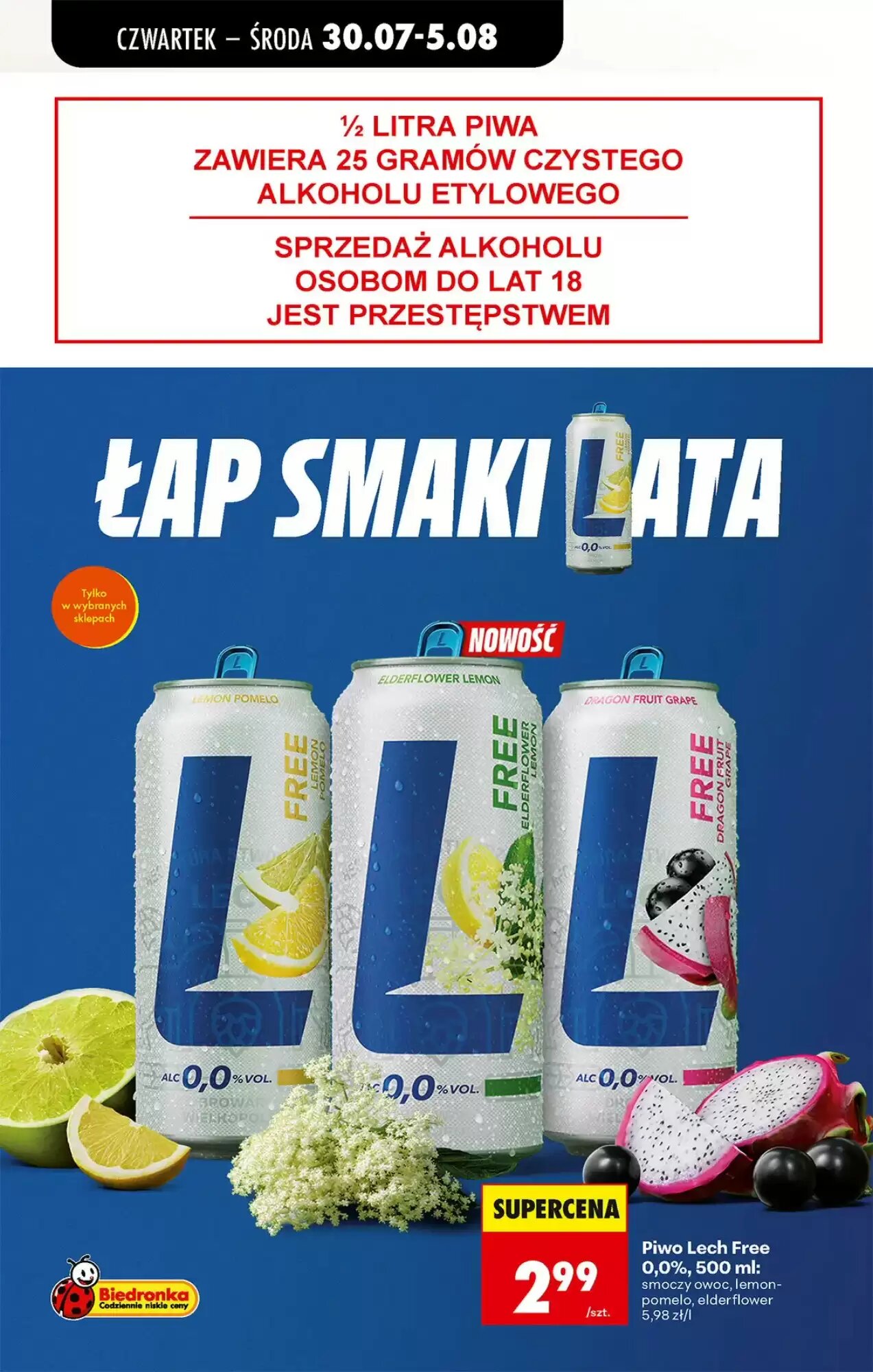 Gazetka promocyjna Biedronka  ważna od 30.07.2026 - Strona 66.