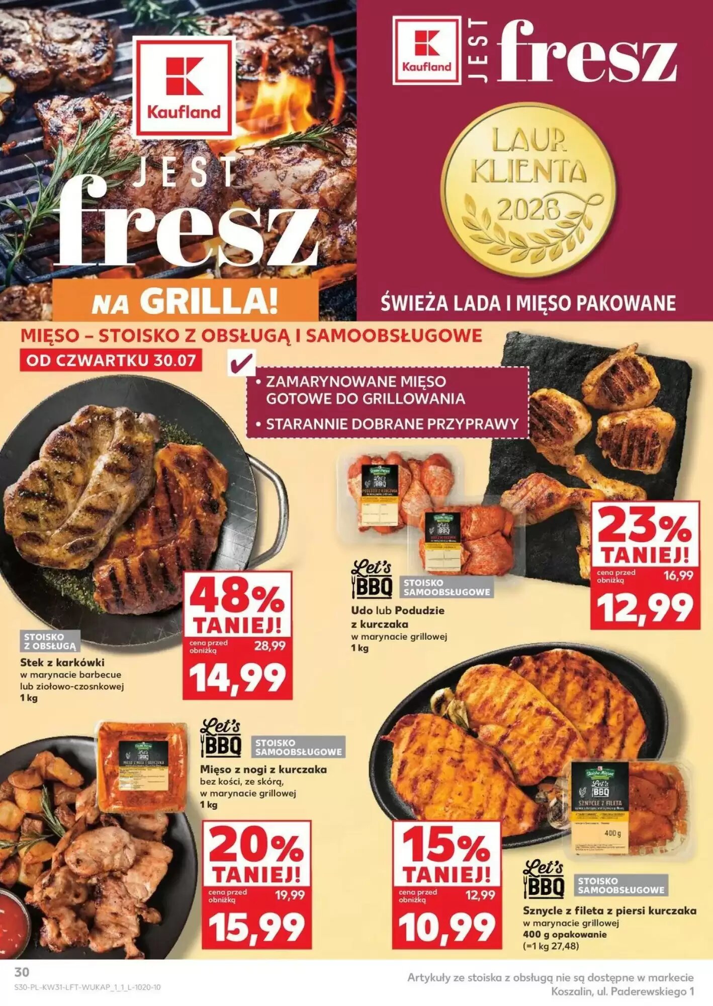 Gazetka promocyjna Kaufland  ważna od 30.07.2026 - Strona 30.