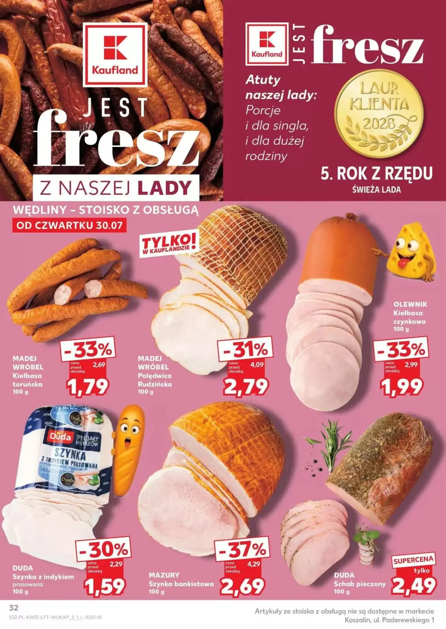 Gazetka promocyjna Kaufland  ważna od 30.07.2026 - Strona 32.
