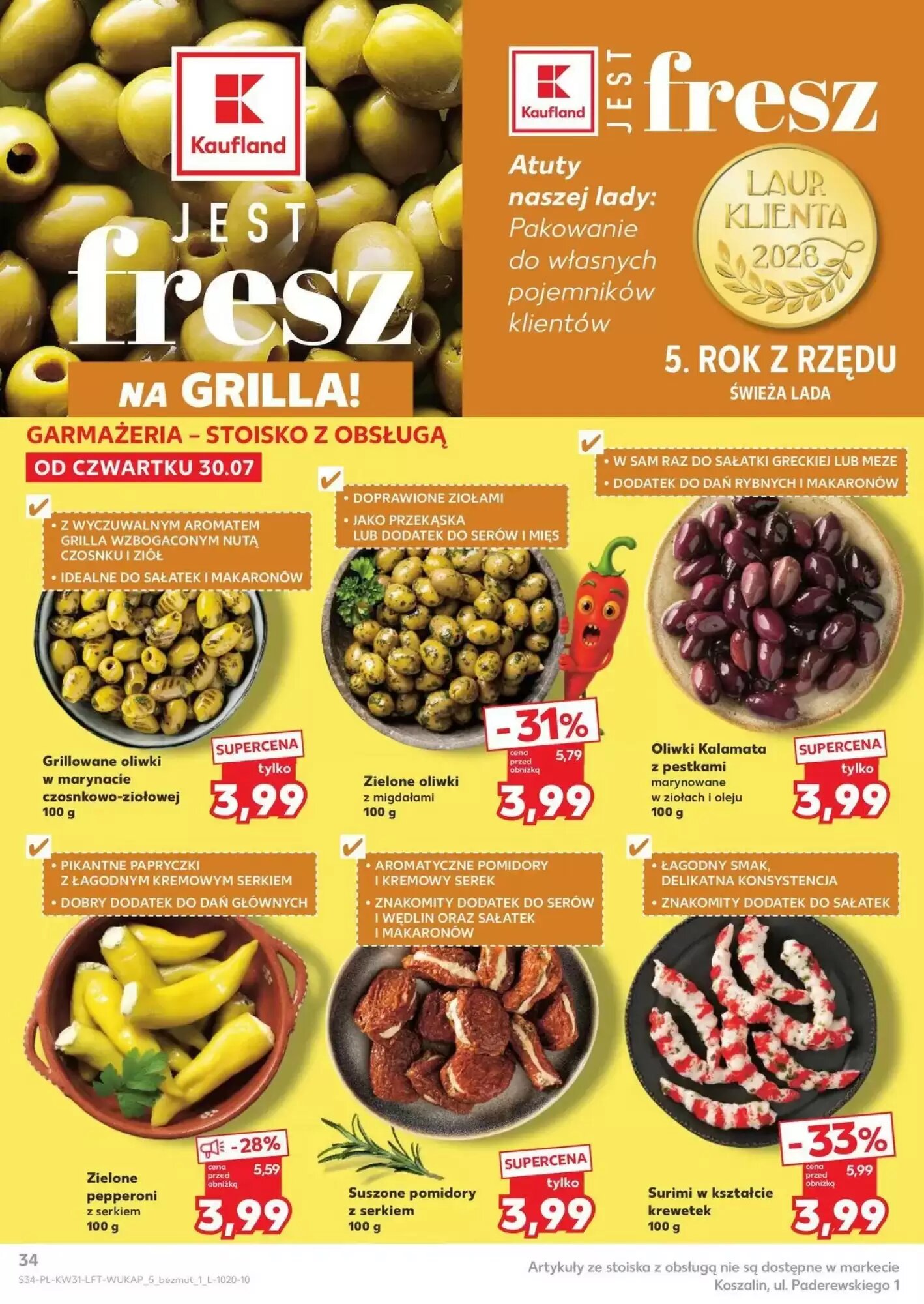 Gazetka promocyjna Kaufland  ważna od 30.07.2026 - Strona 34.