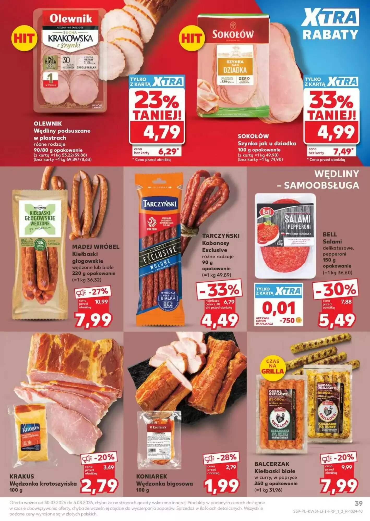 Gazetka promocyjna Kaufland  ważna od 30.07.2026 - Strona 39.