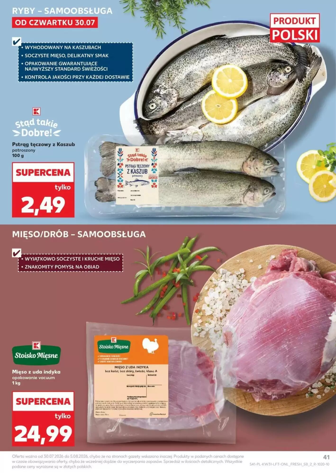 Gazetka promocyjna Kaufland  ważna od 30.07.2026 - Strona 41.