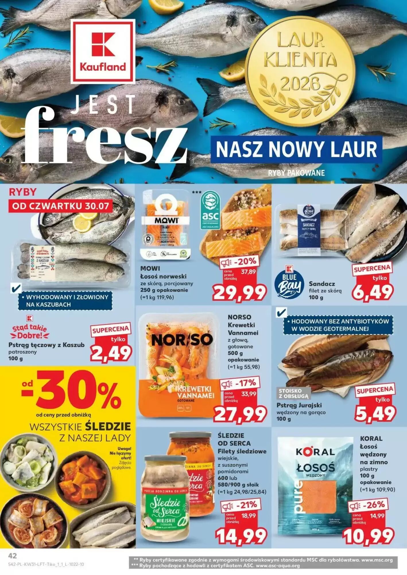 Gazetka promocyjna Kaufland  ważna od 30.07.2026 - Strona 42.
