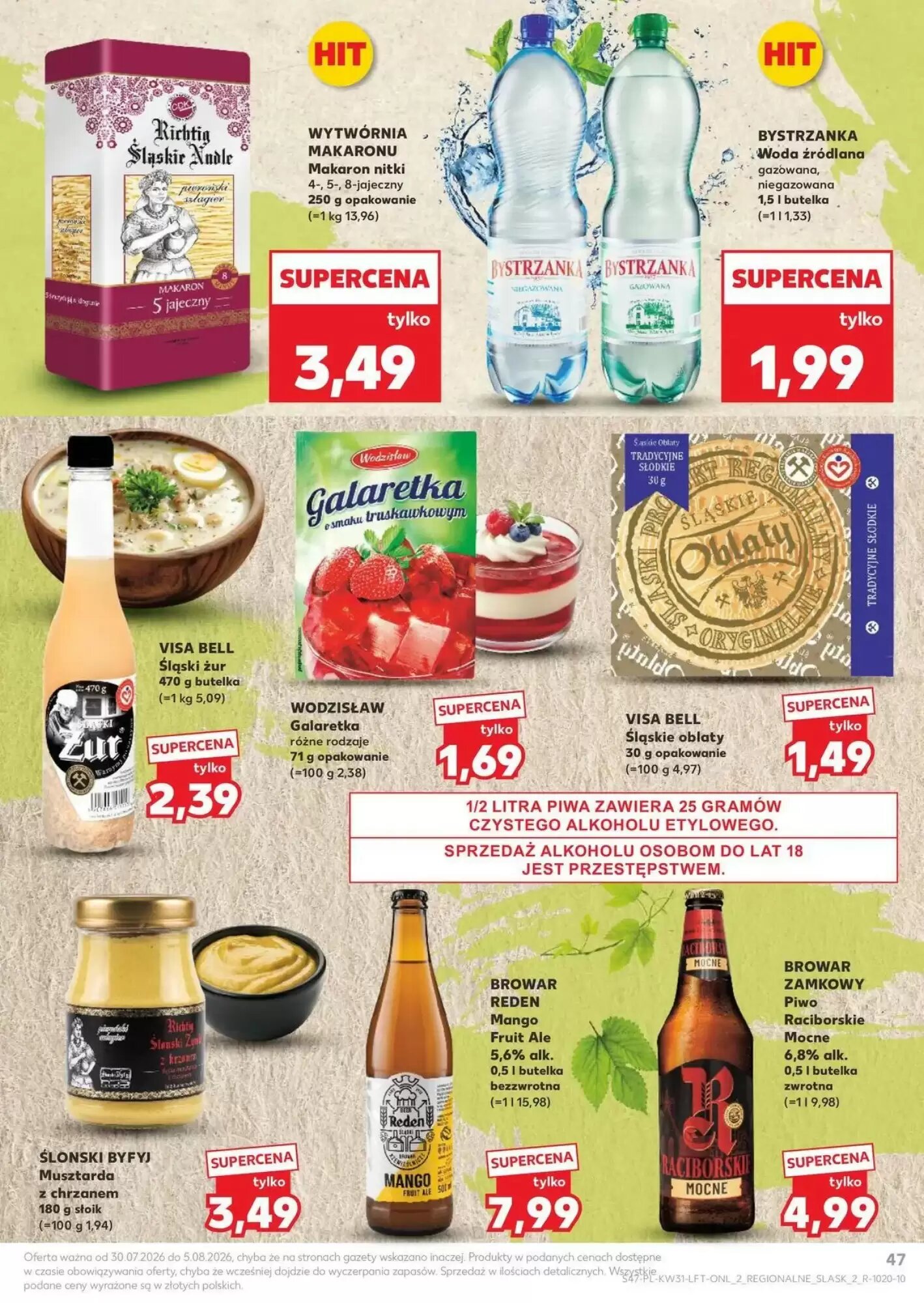 Gazetka promocyjna Kaufland  ważna od 30.07.2026 - Strona 47.
