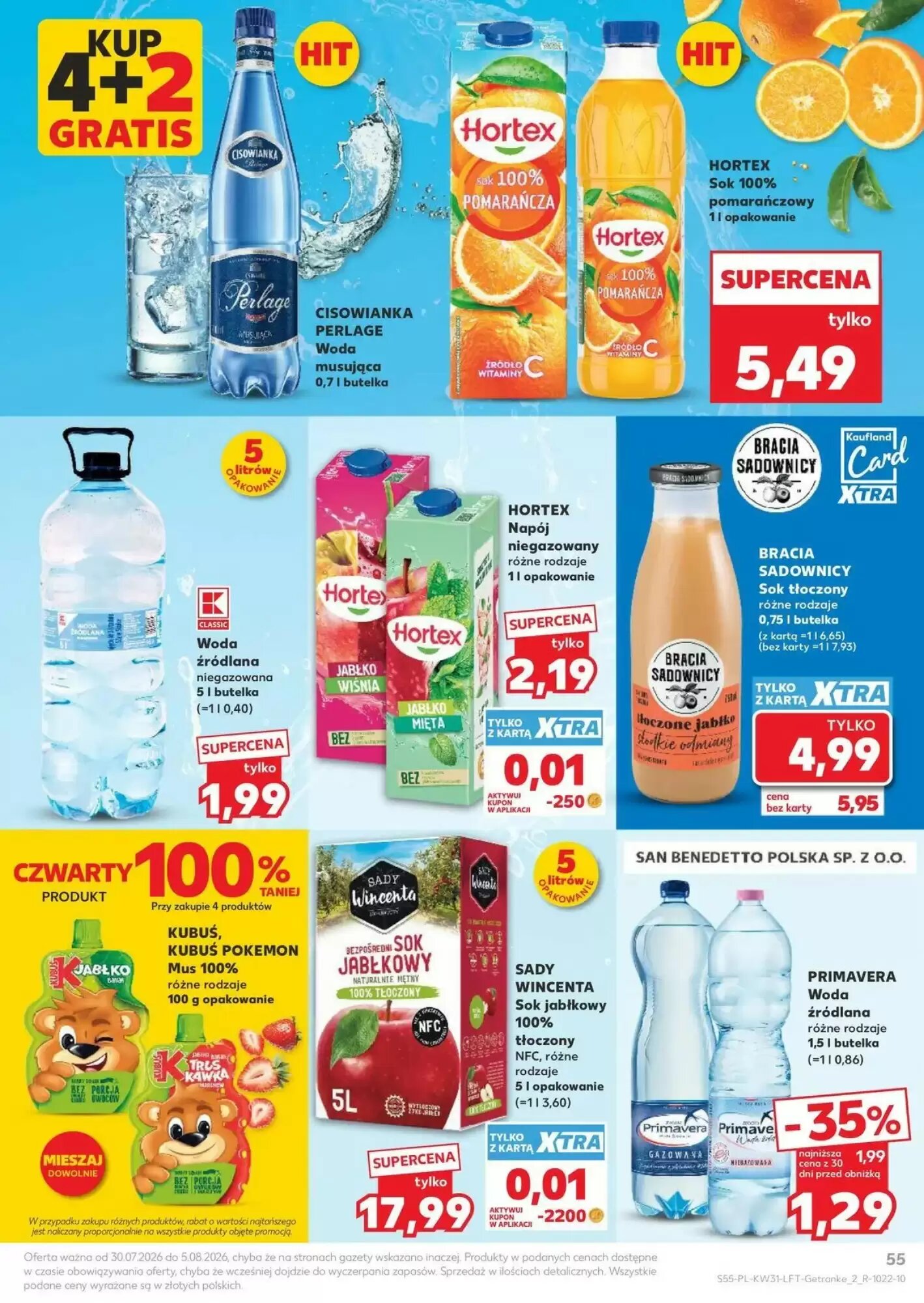 Gazetka promocyjna Kaufland  ważna od 30.07.2026 - Strona 55.