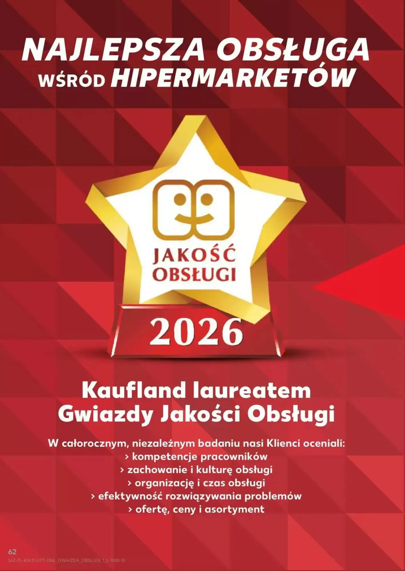 Gazetka promocyjna Kaufland  ważna od 30.07.2026 - Strona 62.