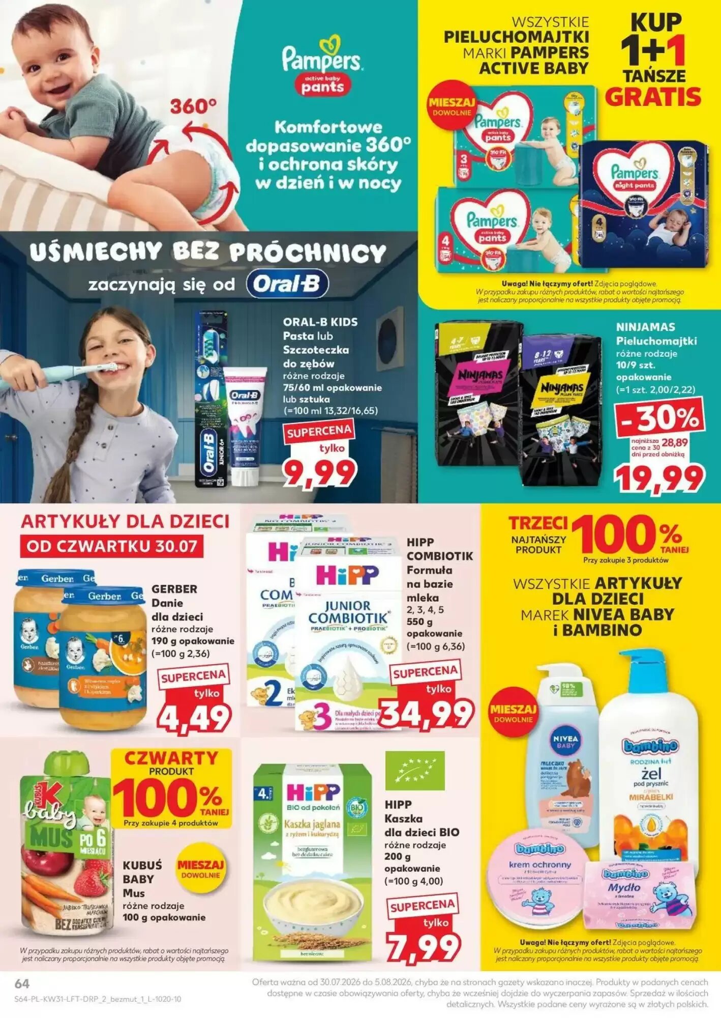 Gazetka promocyjna Kaufland  ważna od 30.07.2026 - Strona 64.