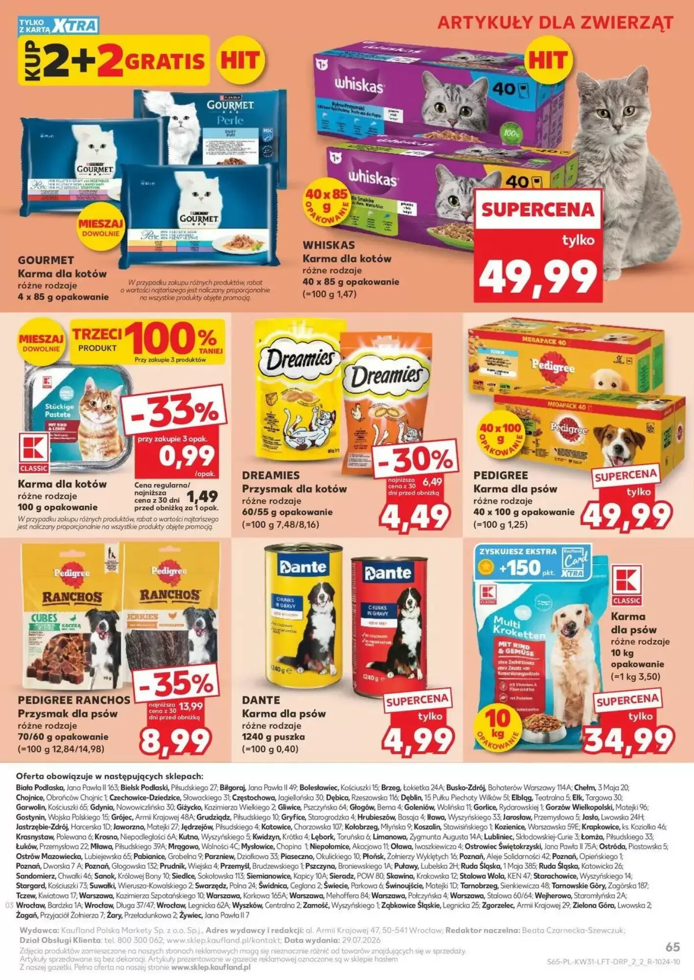 Gazetka promocyjna Kaufland  ważna od 30.07.2026 - Strona 65.