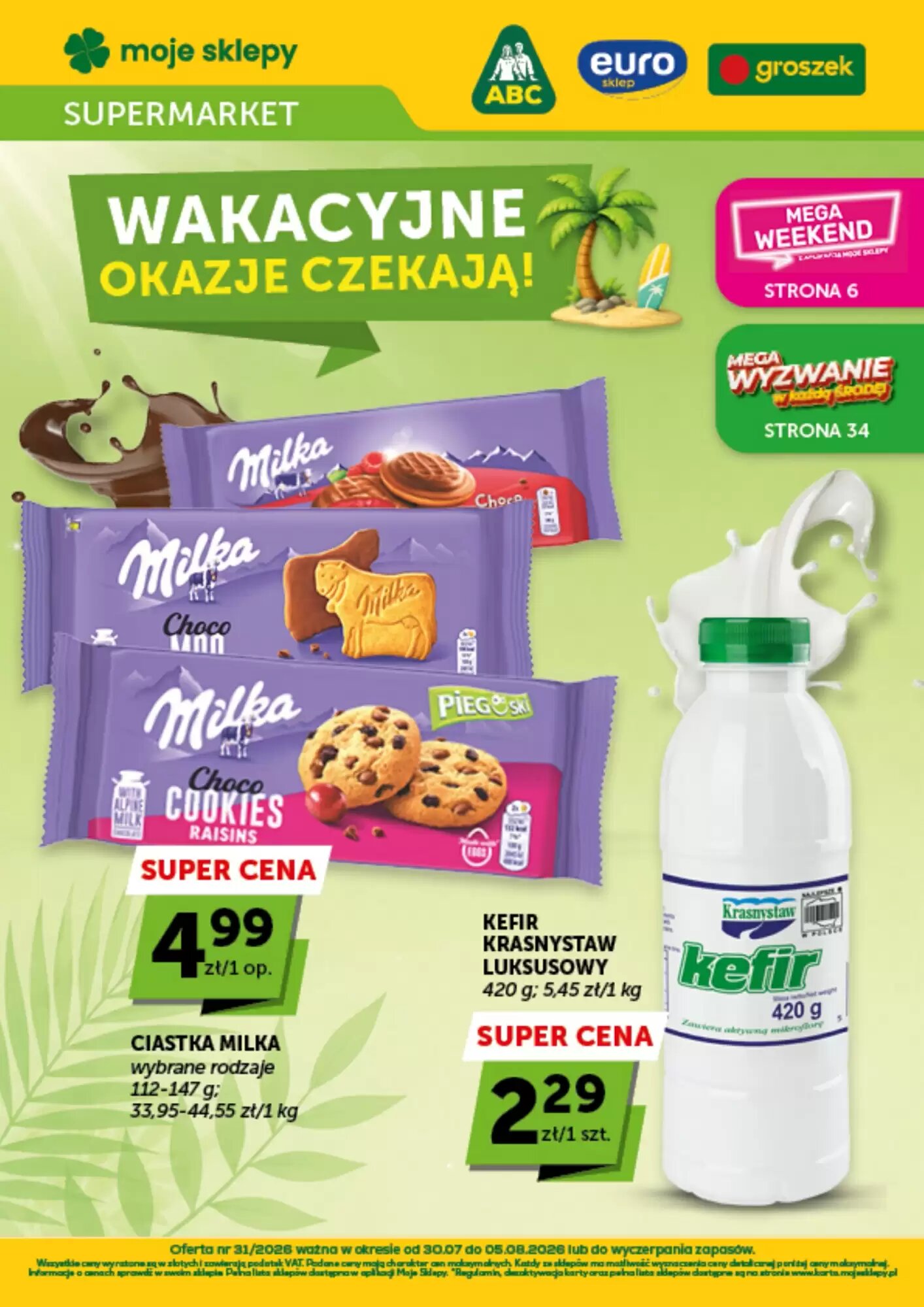 Gazetka promocyjna Groszek  ważna od 30.07.2026 - Strona 1.