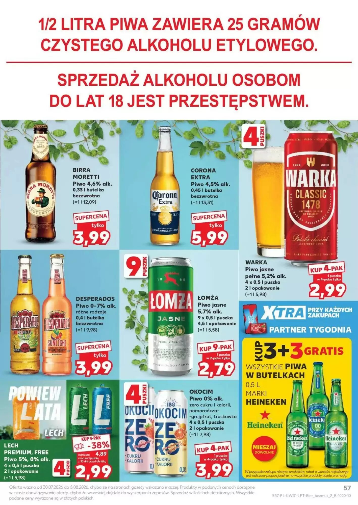 Gazetka promocyjna Kaufland  ważna od 30.07.2026 - Strona 57.
