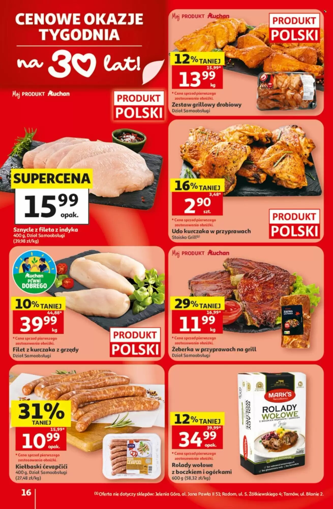 Gazetka promocyjna Auchan  ważna od 30.07.2026 - Strona 16.