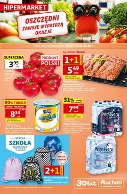 Gazetka promocyjna Auchan ważna od 30.07.2026