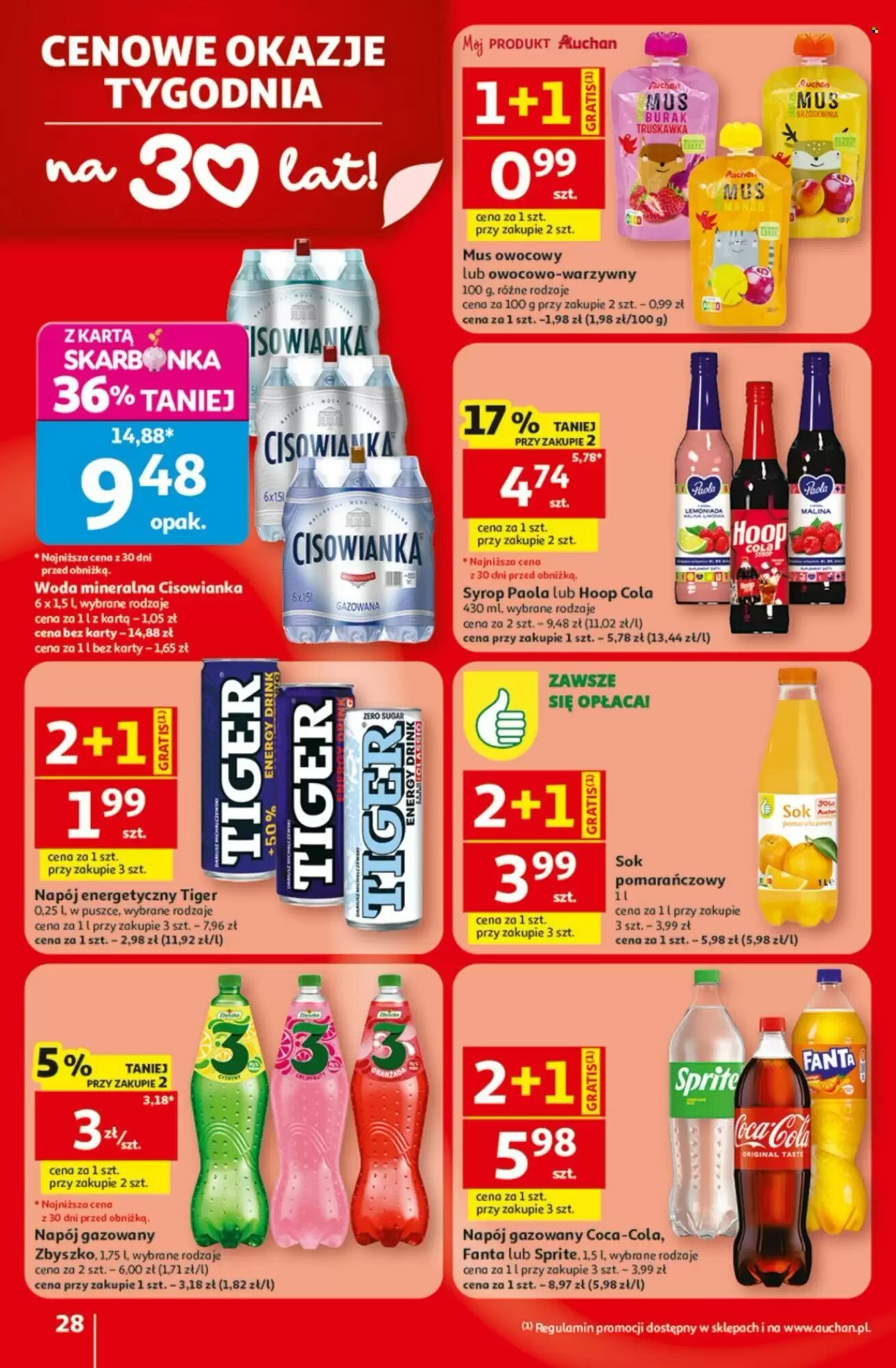 Gazetka promocyjna Auchan  ważna od 30.07.2026 - Strona 28.