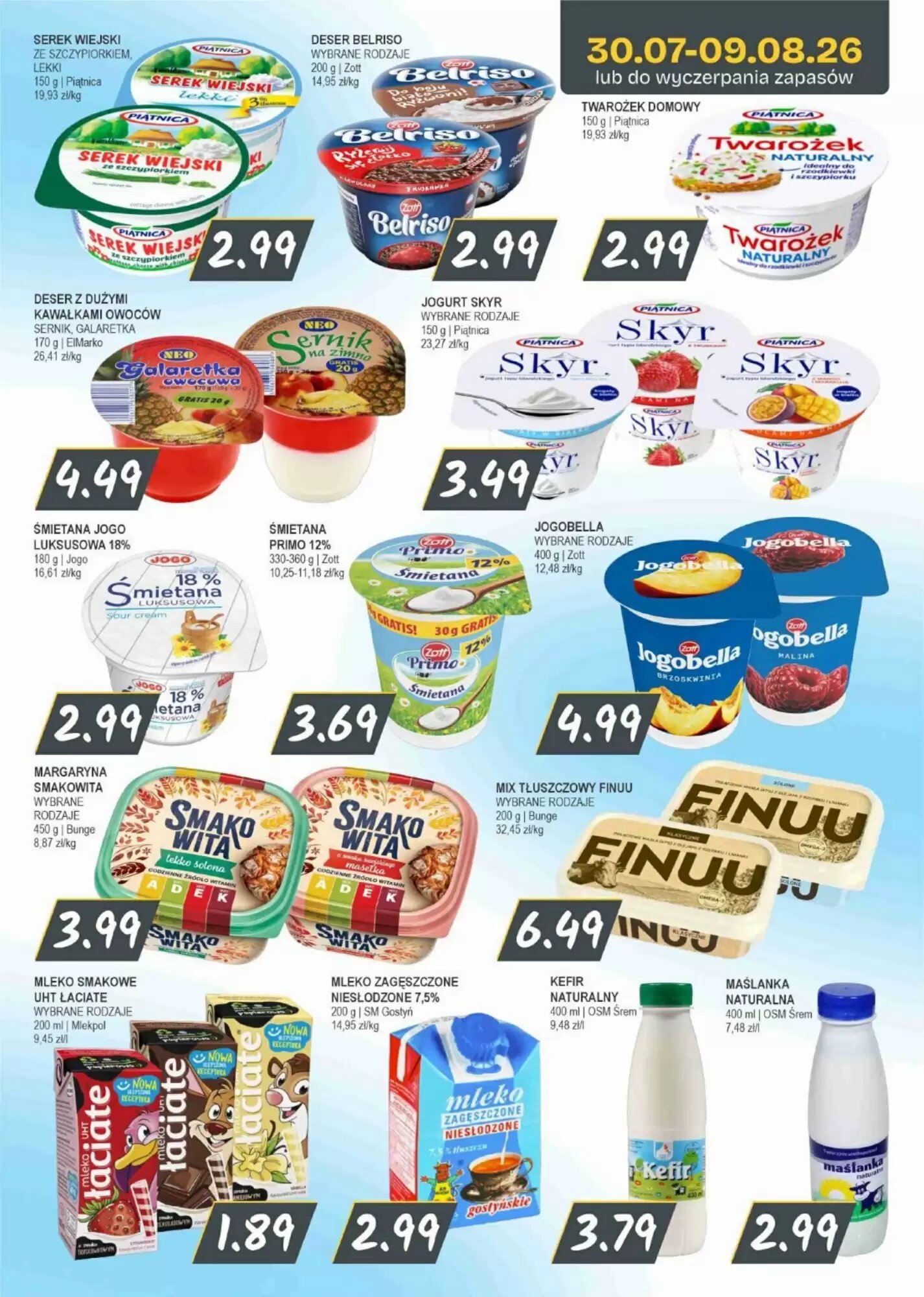 Gazetka promocyjna Słoneczko  ważna od 30.07.2026 - Strona 3.