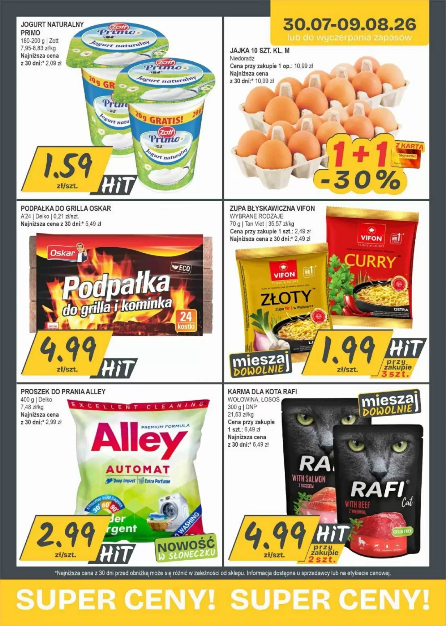 Gazetka promocyjna Słoneczko  ważna od 30.07.2026 - Strona 7.