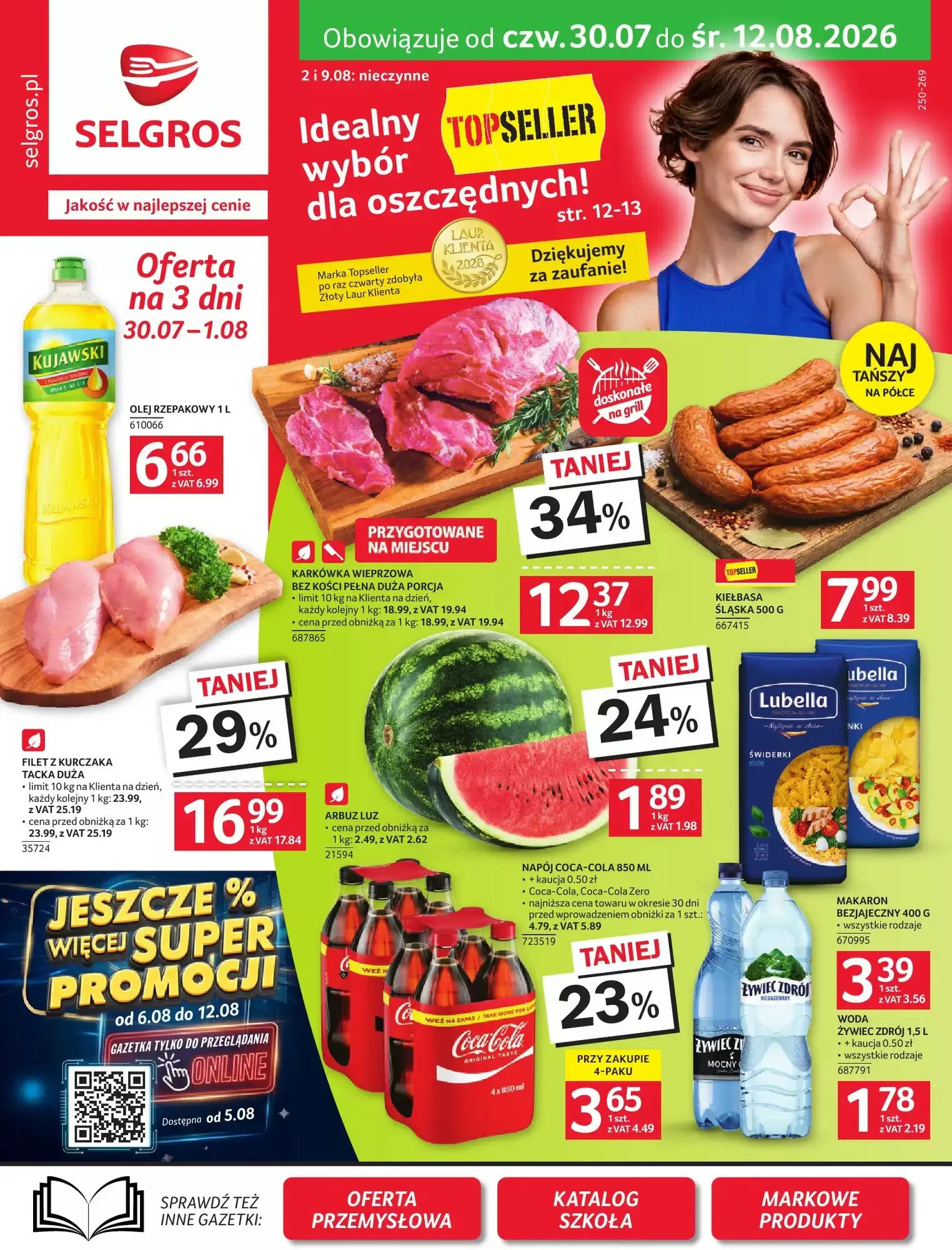 Gazetka promocyjna Selgros  ważna od 30.07.2026 - Strona 1.