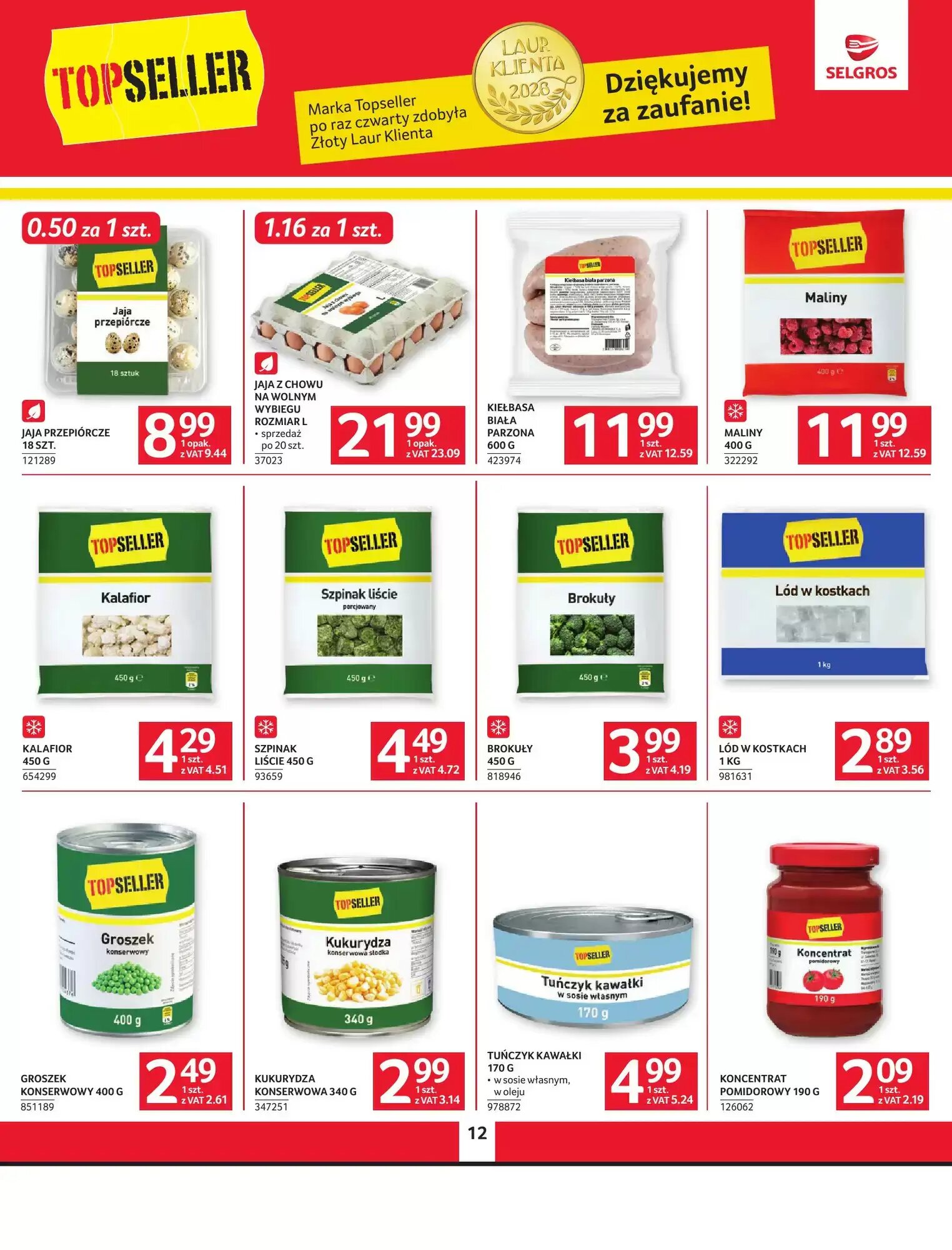 Gazetka promocyjna Selgros  ważna od 30.07.2026 - Strona 12.