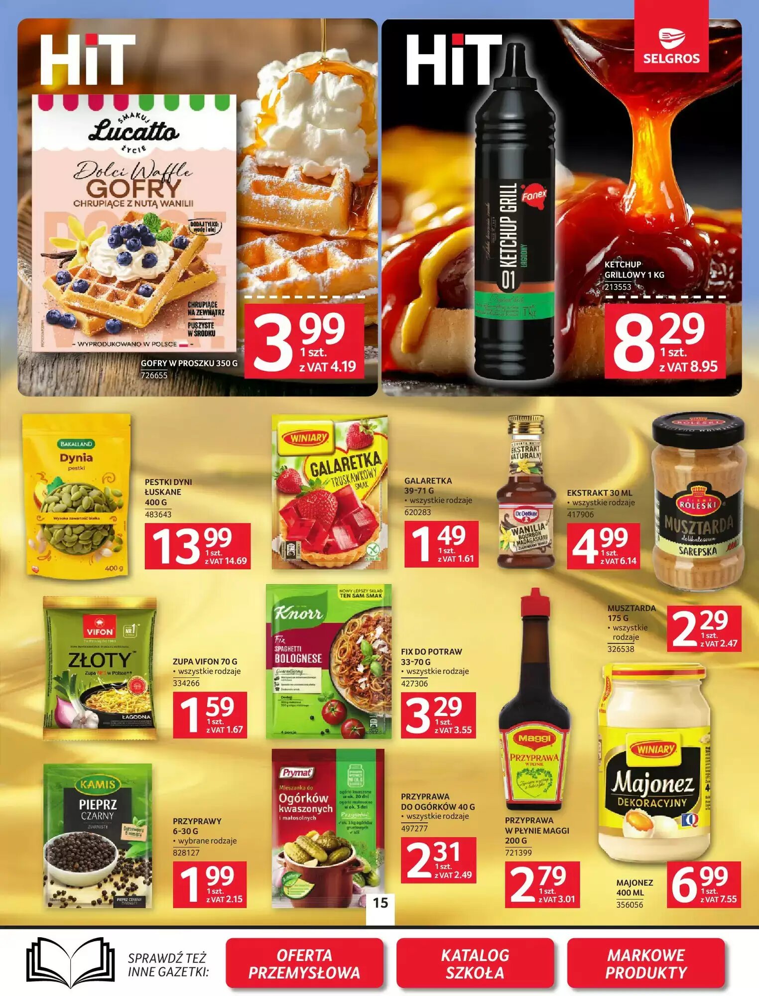 Gazetka promocyjna Selgros  ważna od 30.07.2026 - Strona 15.