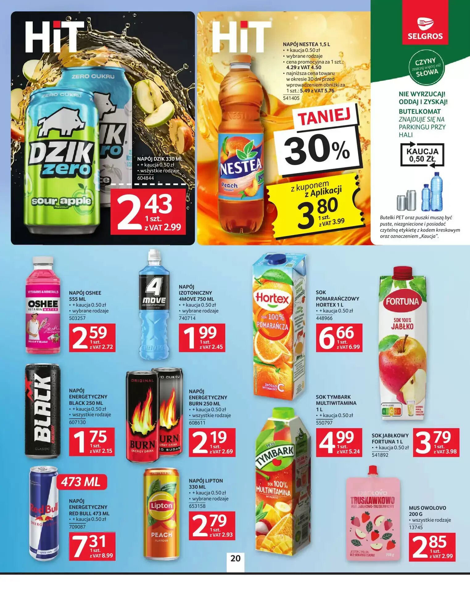 Gazetka promocyjna Selgros  ważna od 30.07.2026 - Strona 20.