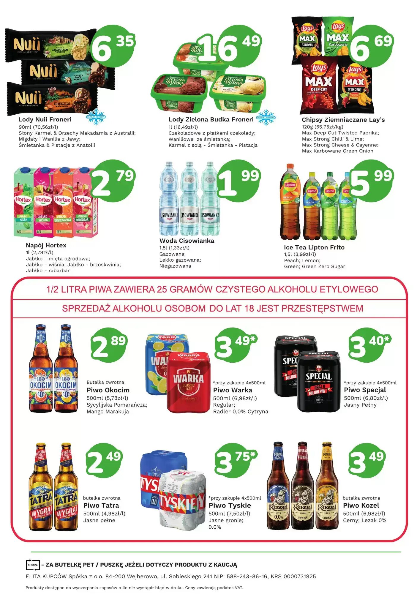 Gazetka promocyjna Limonka  ważna od 30.07.2026 - Strona 4.