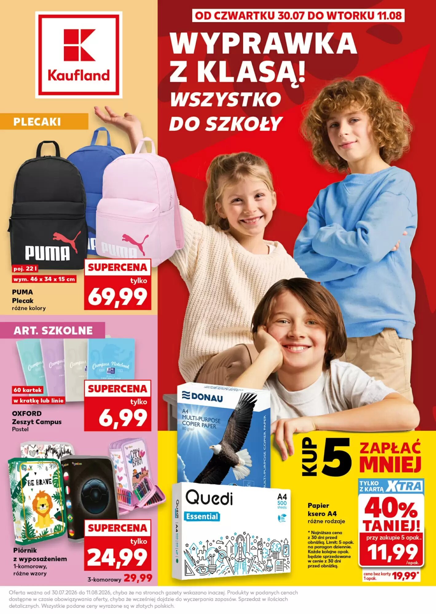 Gazetka promocyjna Kaufland  ważna od 30.07.2026 - Strona 1.