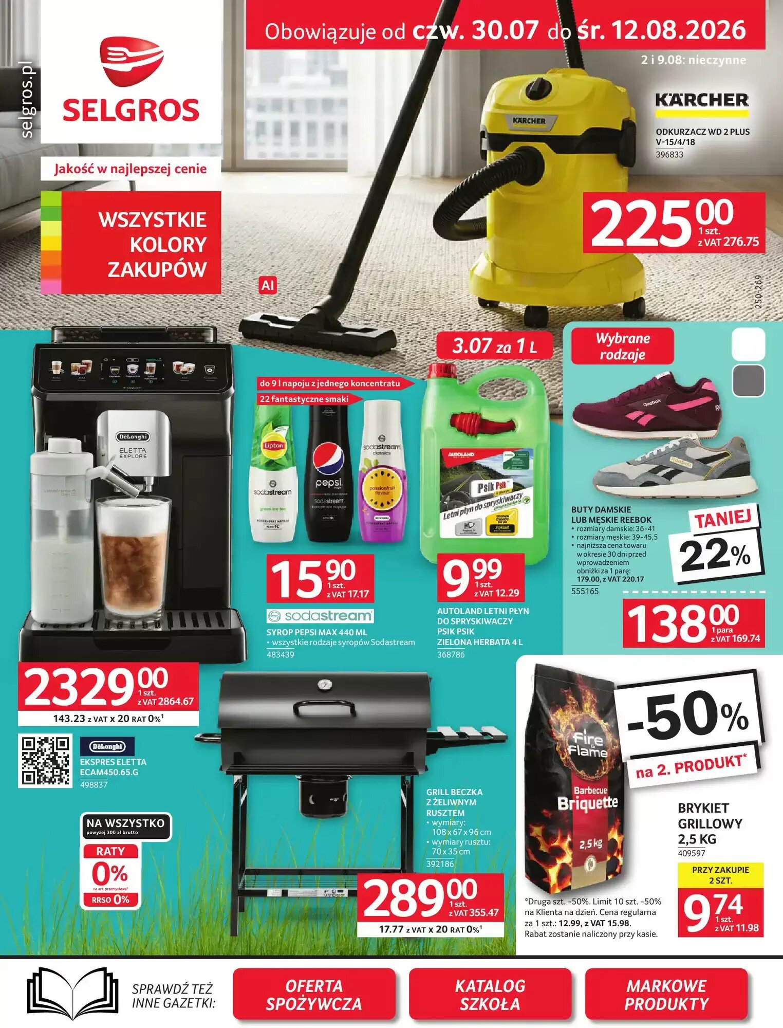 Gazetka promocyjna Selgros ważna od 30.07.2026 - Strona 1.