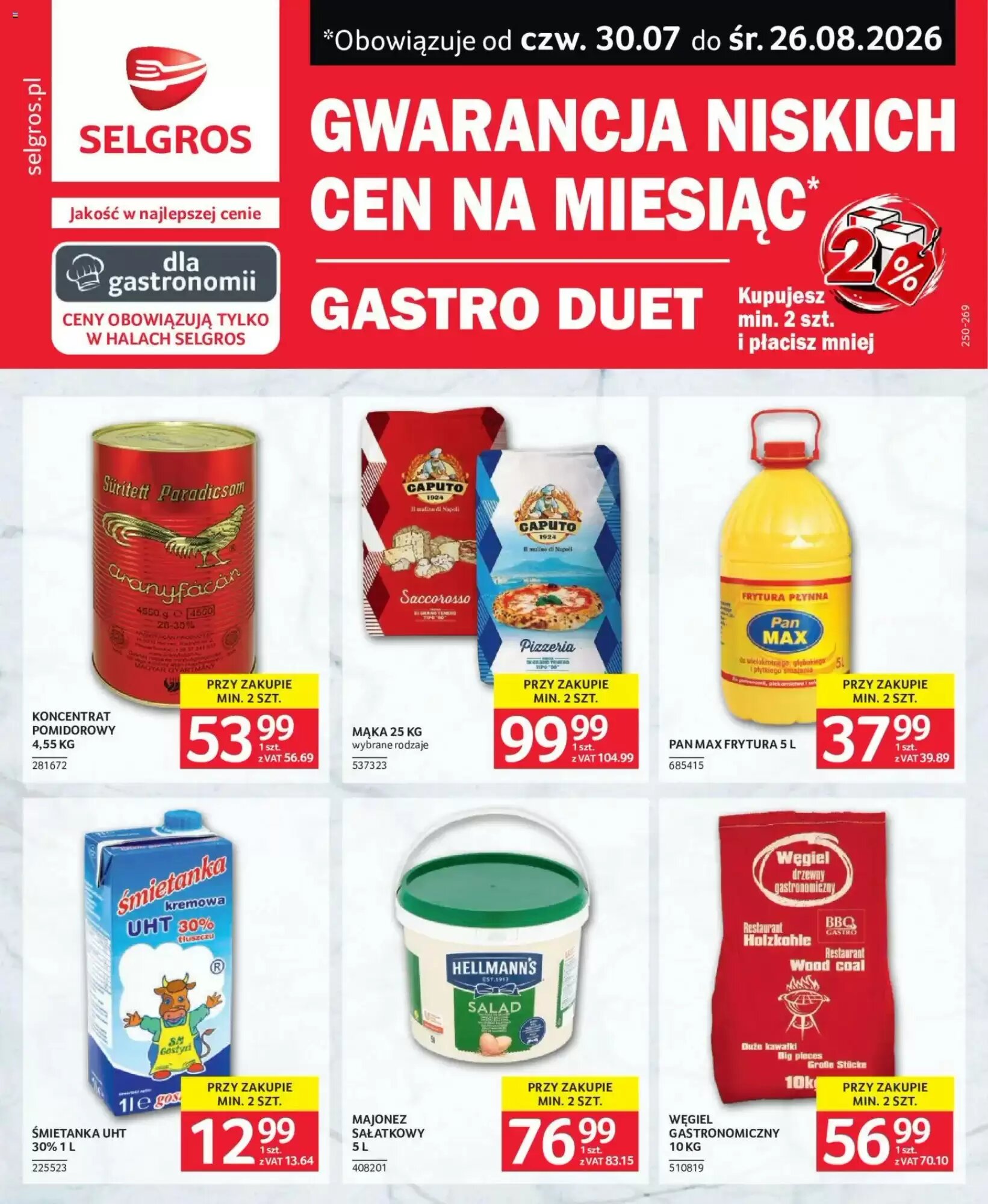 Gazetka promocyjna Selgros  ważna od 30.07.2026 - Strona 1.