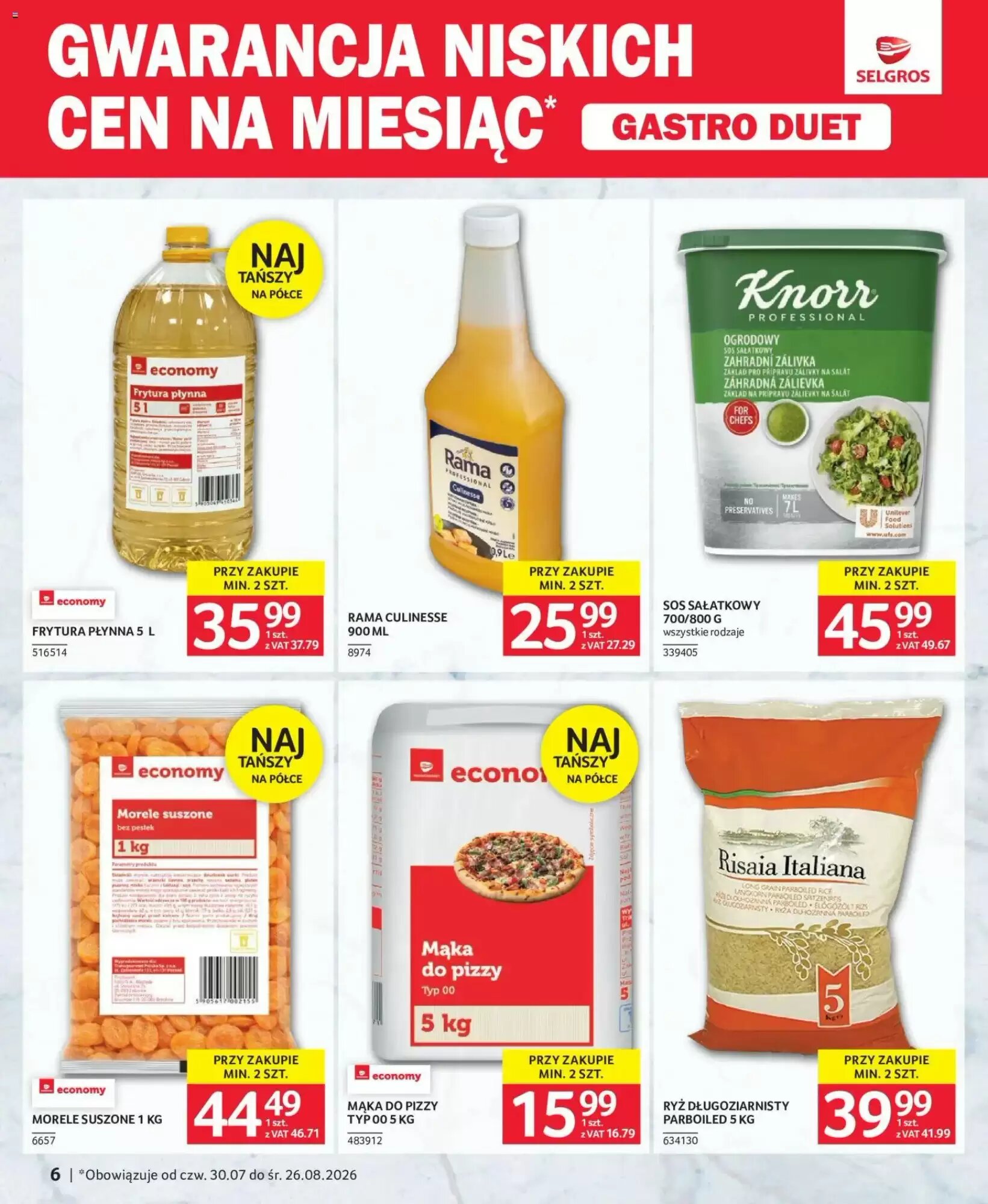 Gazetka promocyjna Selgros  ważna od 30.07.2026 - Strona 6.