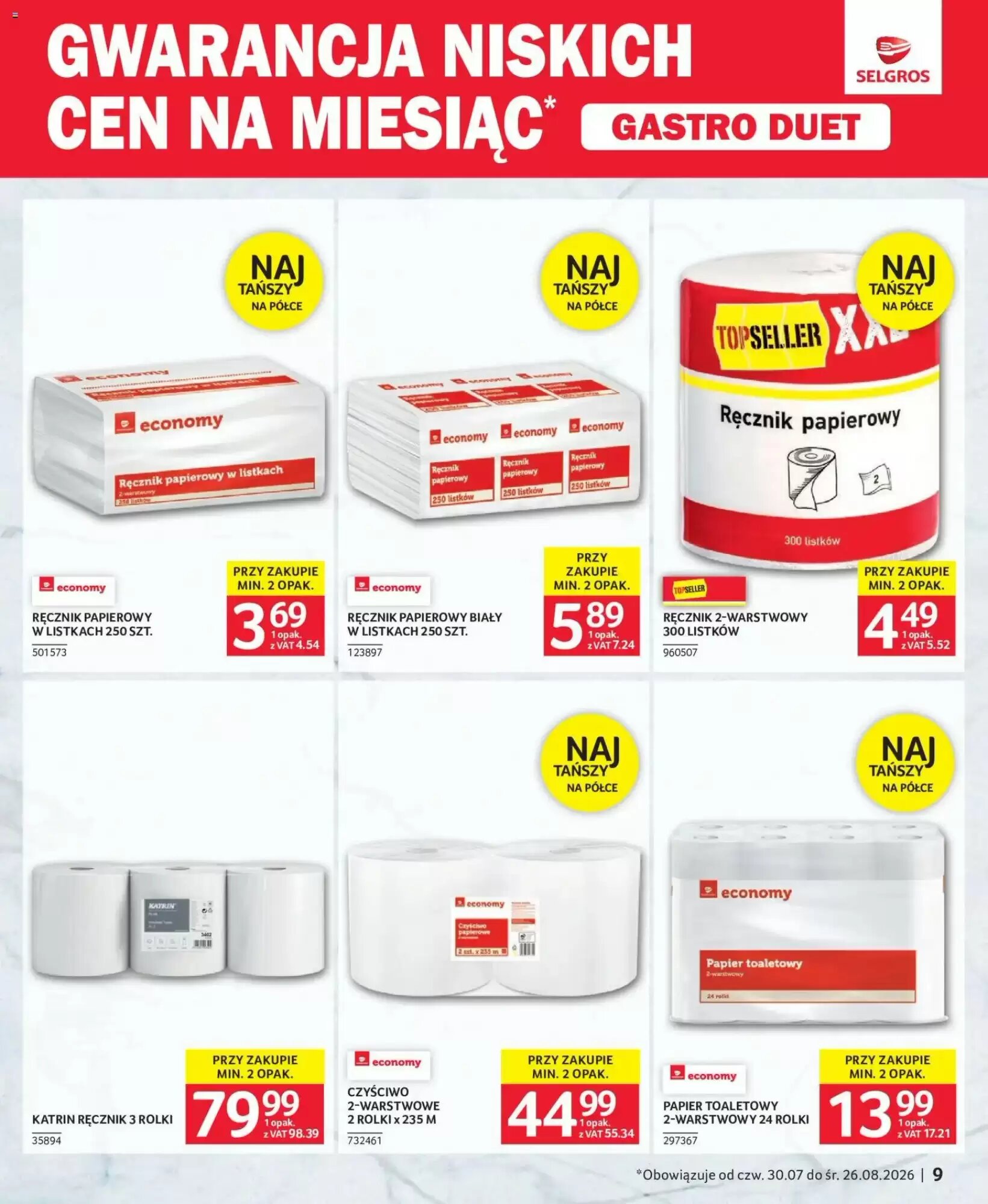 Gazetka promocyjna Selgros  ważna od 30.07.2026 - Strona 9.
