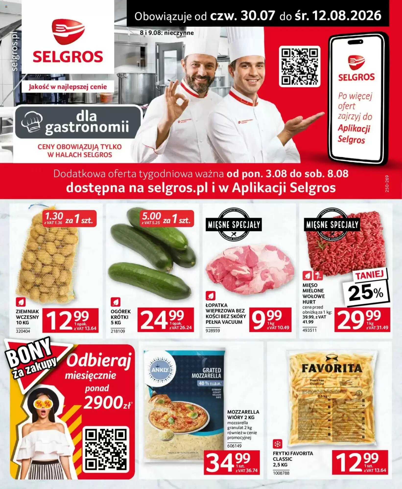 Gazetka promocyjna Selgros  ważna od 30.07.2026 - Strona 1.