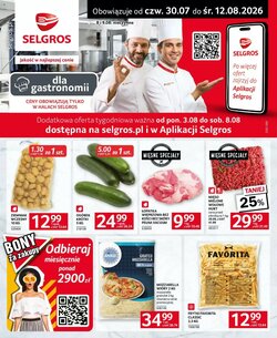 Gazetka promocyjna Selgros ważna od 30.07.2026