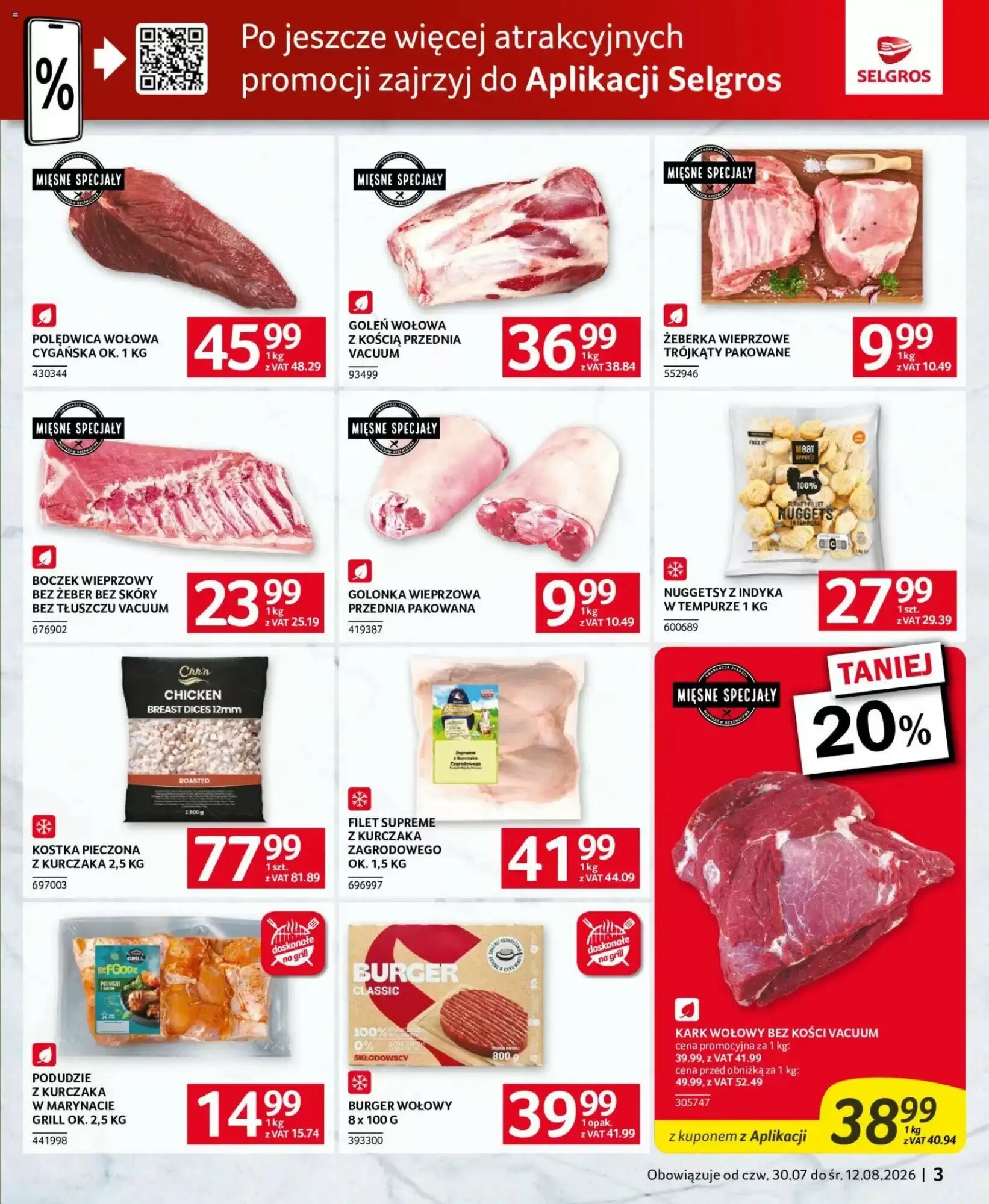 Gazetka promocyjna Selgros  ważna od 30.07.2026 - Strona 3.