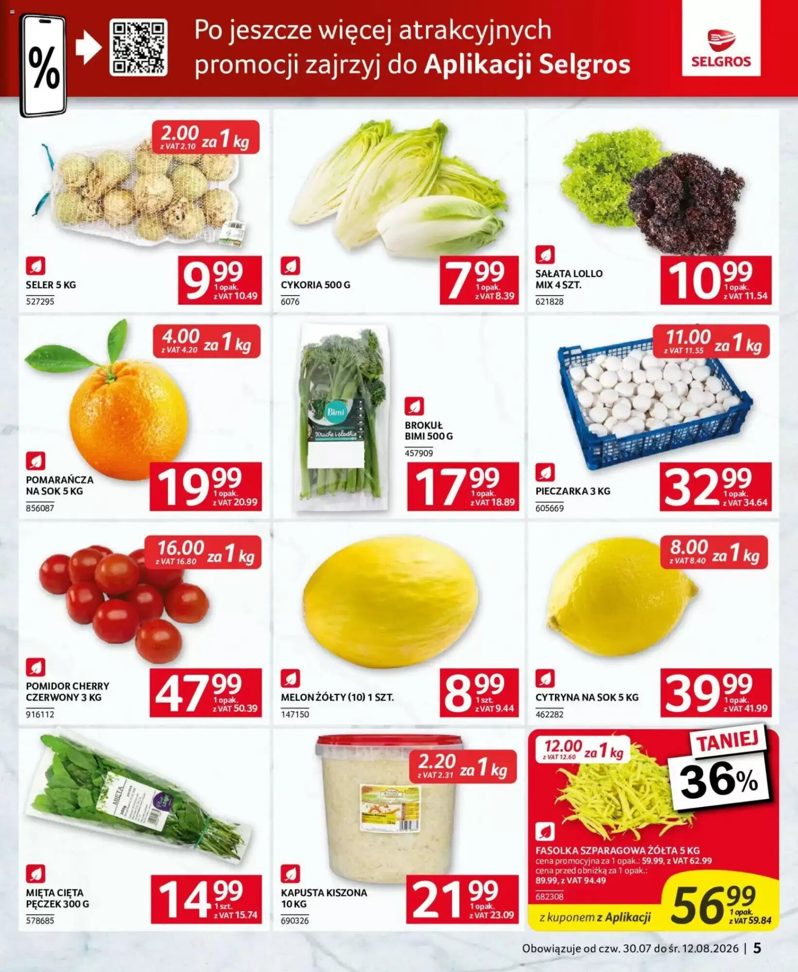 Gazetka promocyjna Selgros  ważna od 30.07.2026 - Strona 5.
