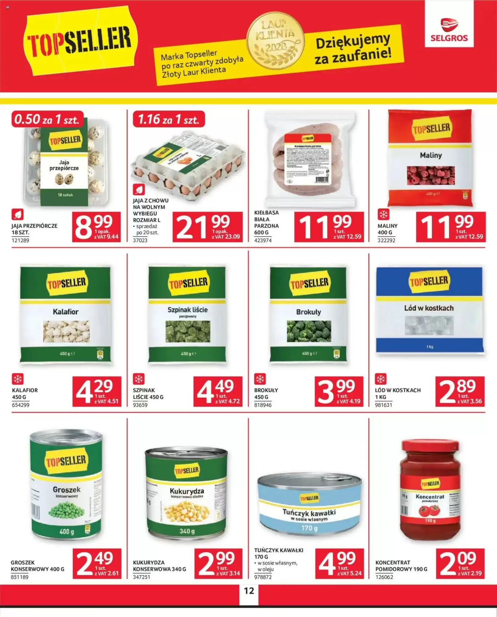 Gazetka promocyjna Selgros  ważna od 30.07.2026 - Strona 12.