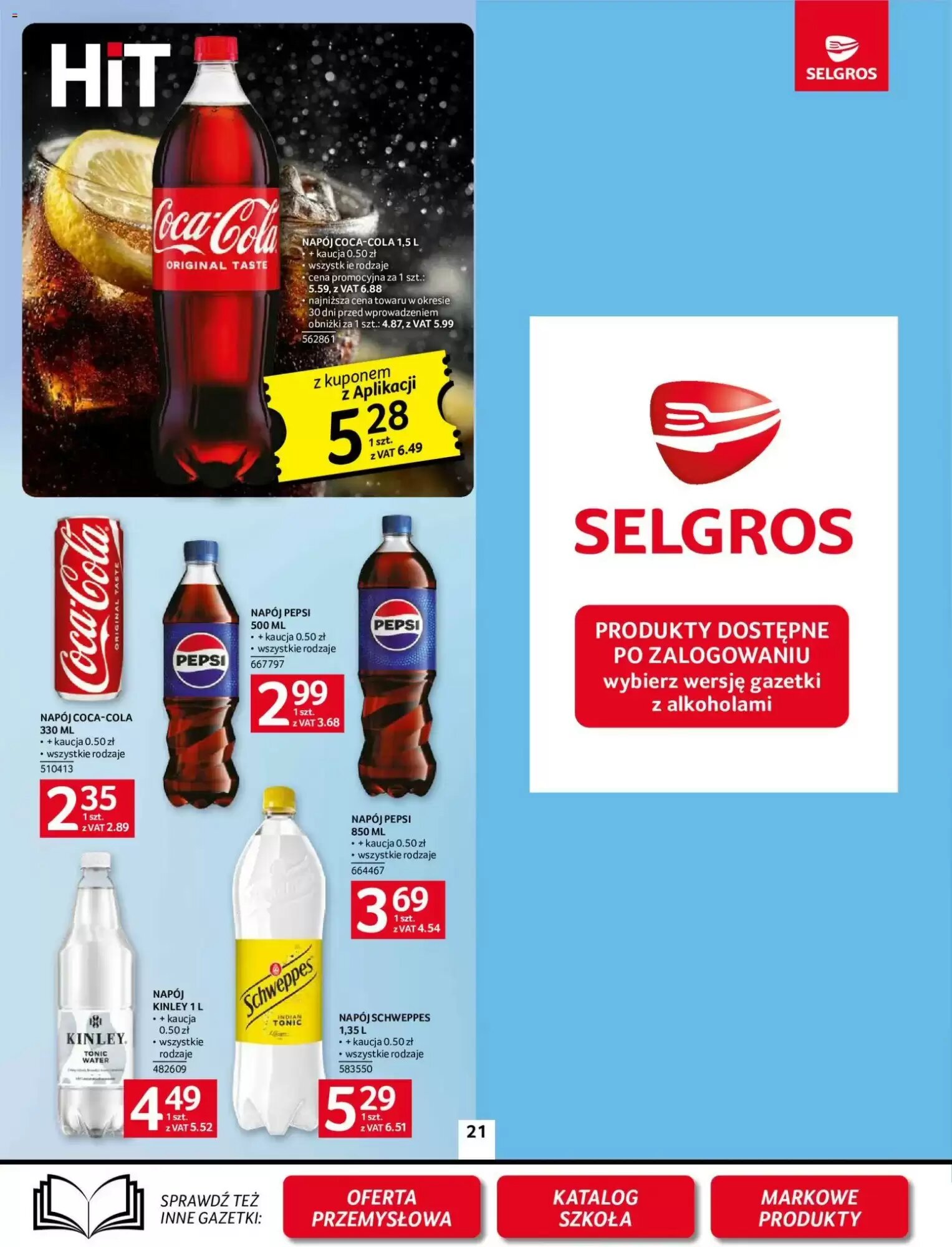 Gazetka promocyjna Selgros  ważna od 30.07.2026 - Strona 21.