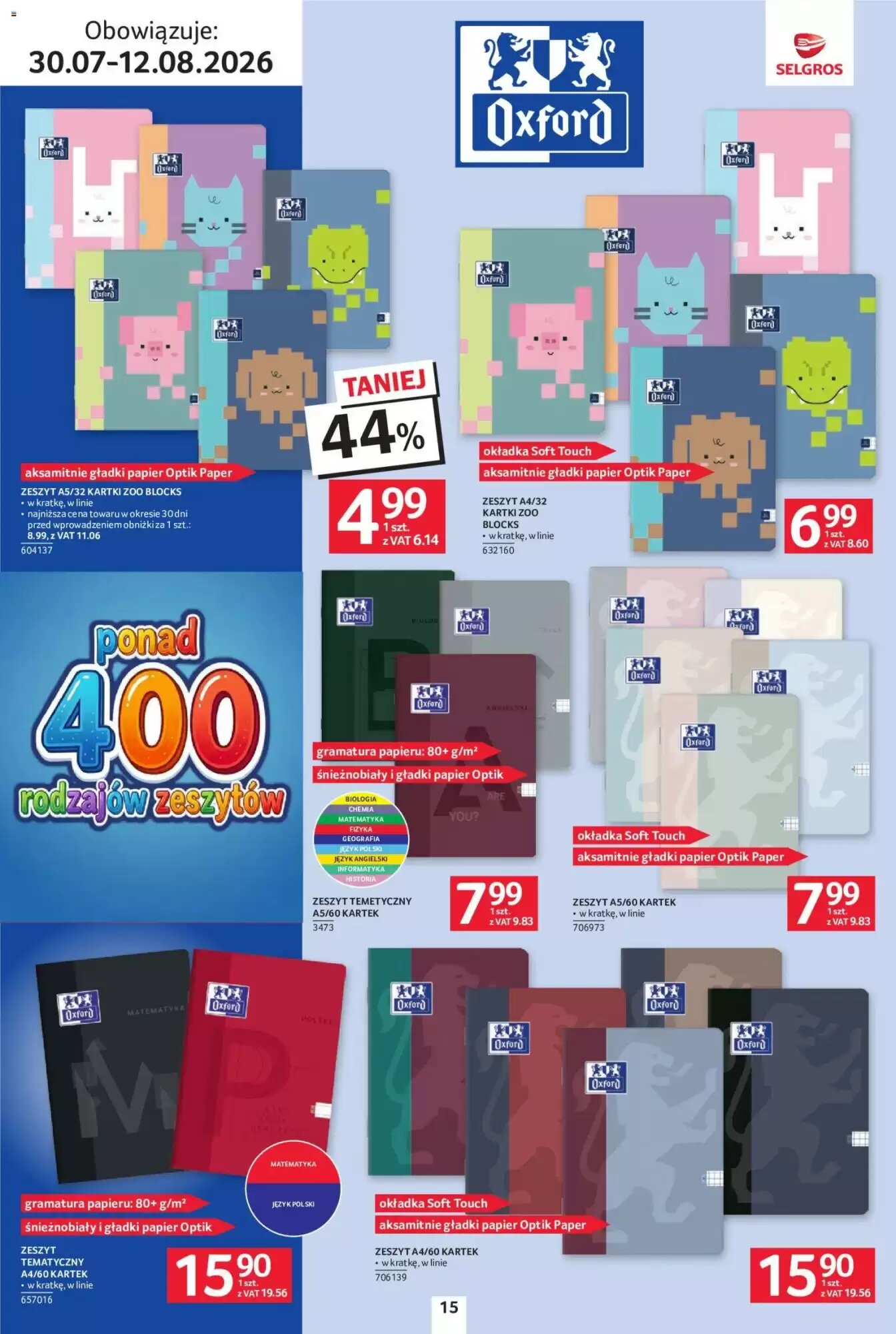 Gazetka promocyjna Selgros  ważna od 30.07.2026 - Strona 15.
