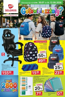 Gazetka promocyjna Selgros ważna od 30.07.2026