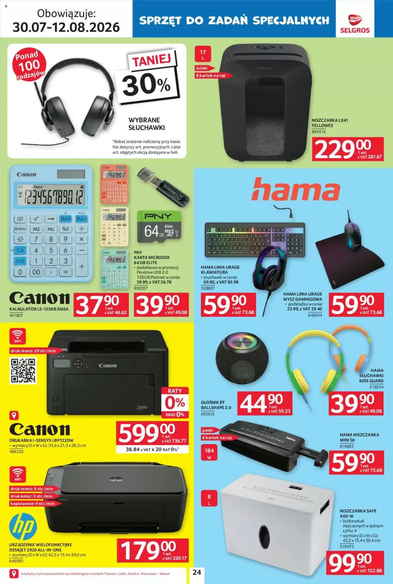 Gazetka promocyjna Selgros  ważna od 30.07.2026 - Strona 24.